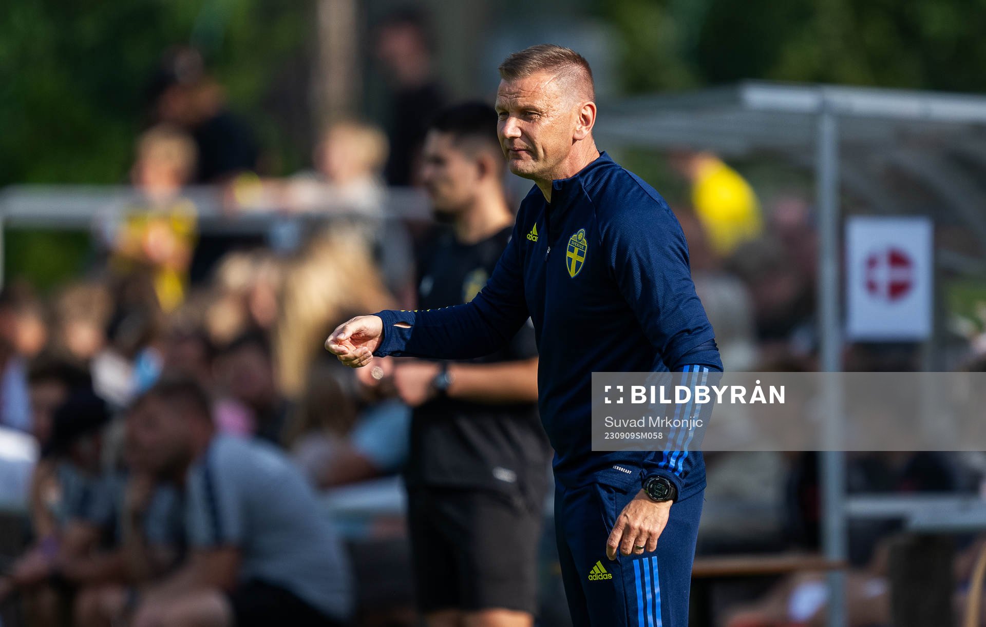 Headcoach Andreas Pettersson of Sweden