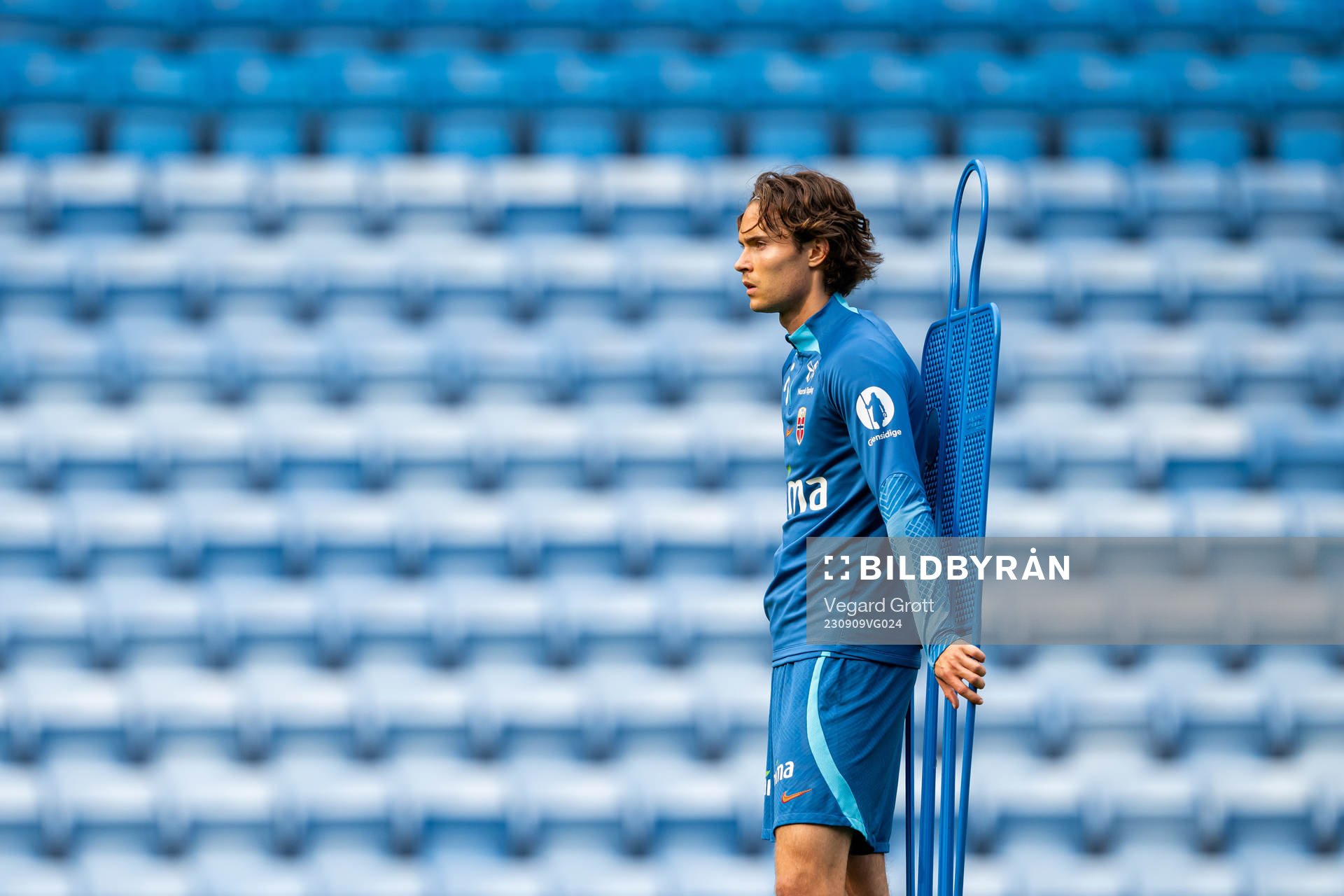 Markus Solbakken of the Norwegian national football team