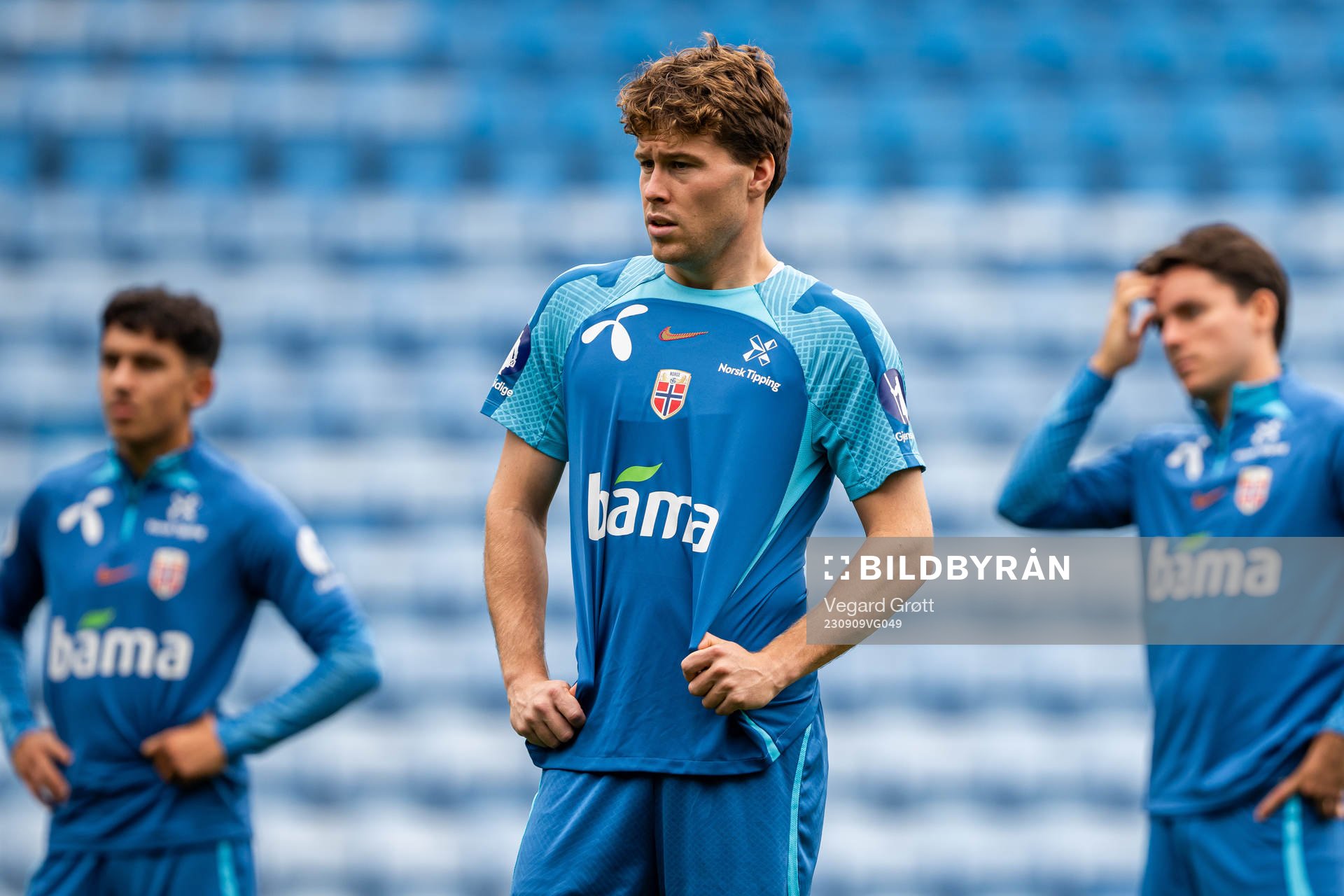 Emil Breivik of the Norwegian national football team