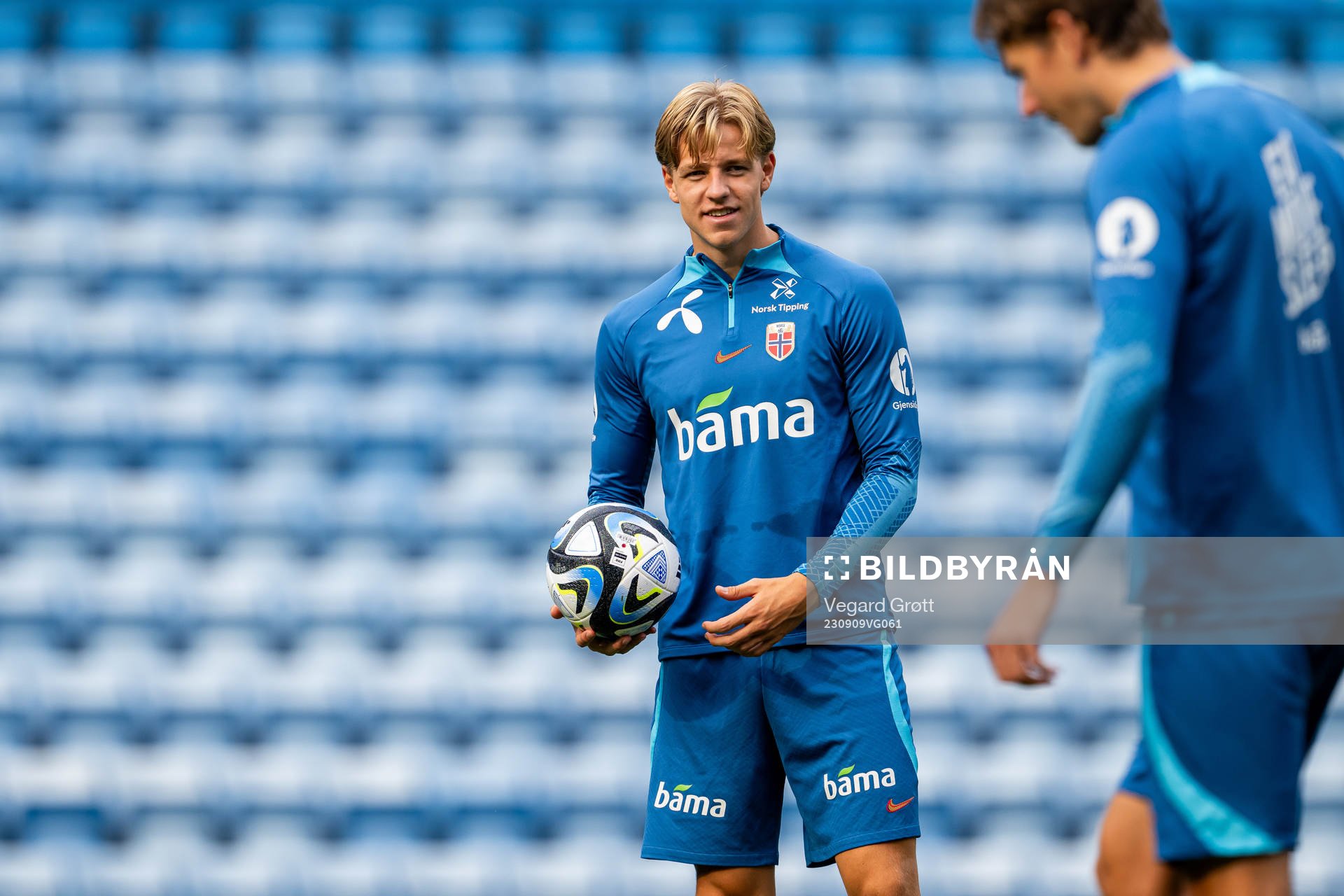 Jesper Daland of the Norwegian national football team
