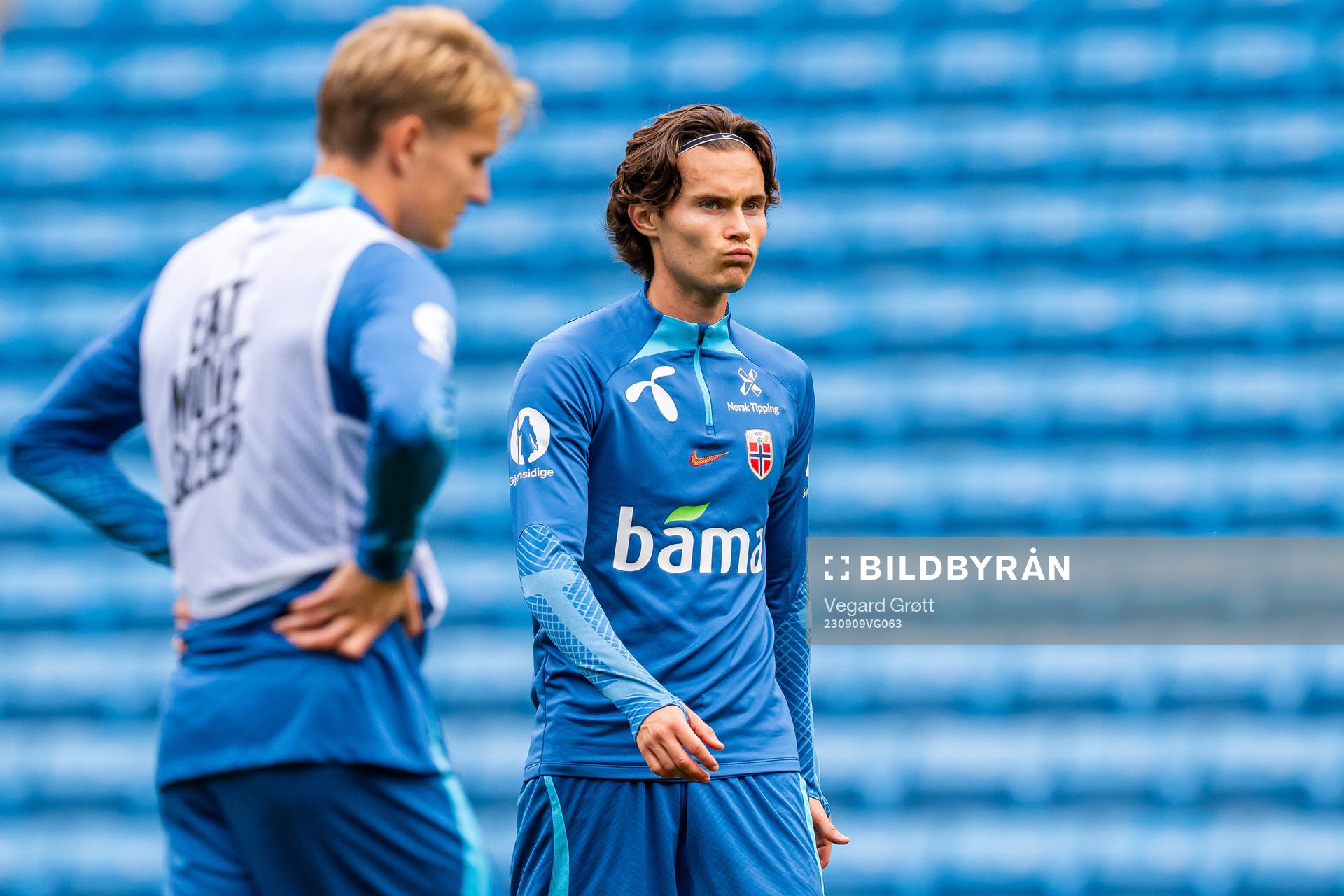 Markus Solbakken of the Norwegian national football team