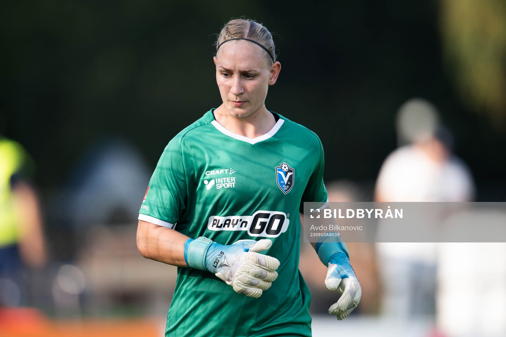 Växjö DFFs Louise Högrell Ledbetter
