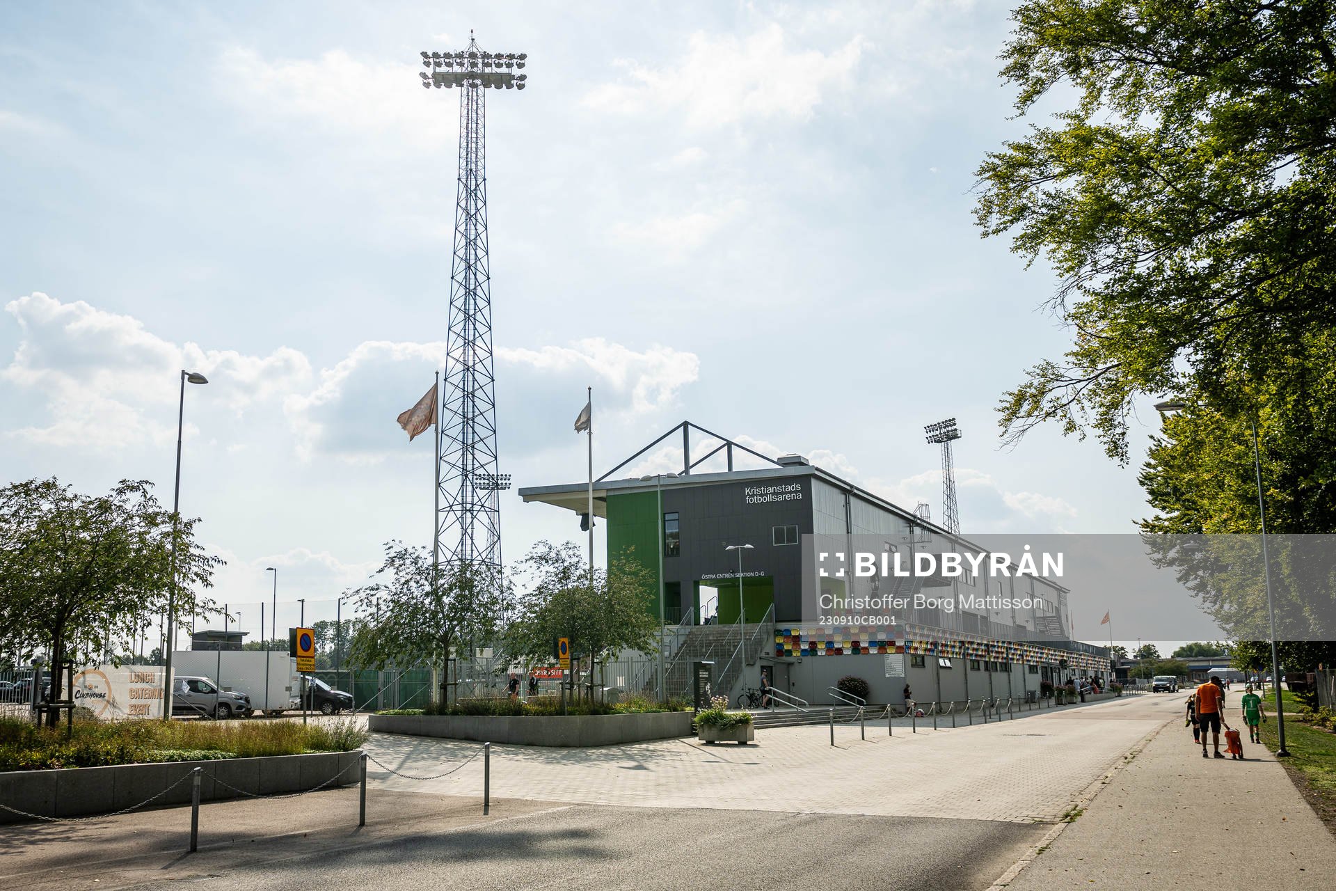 Kristianstad fotbollsarena exteriör