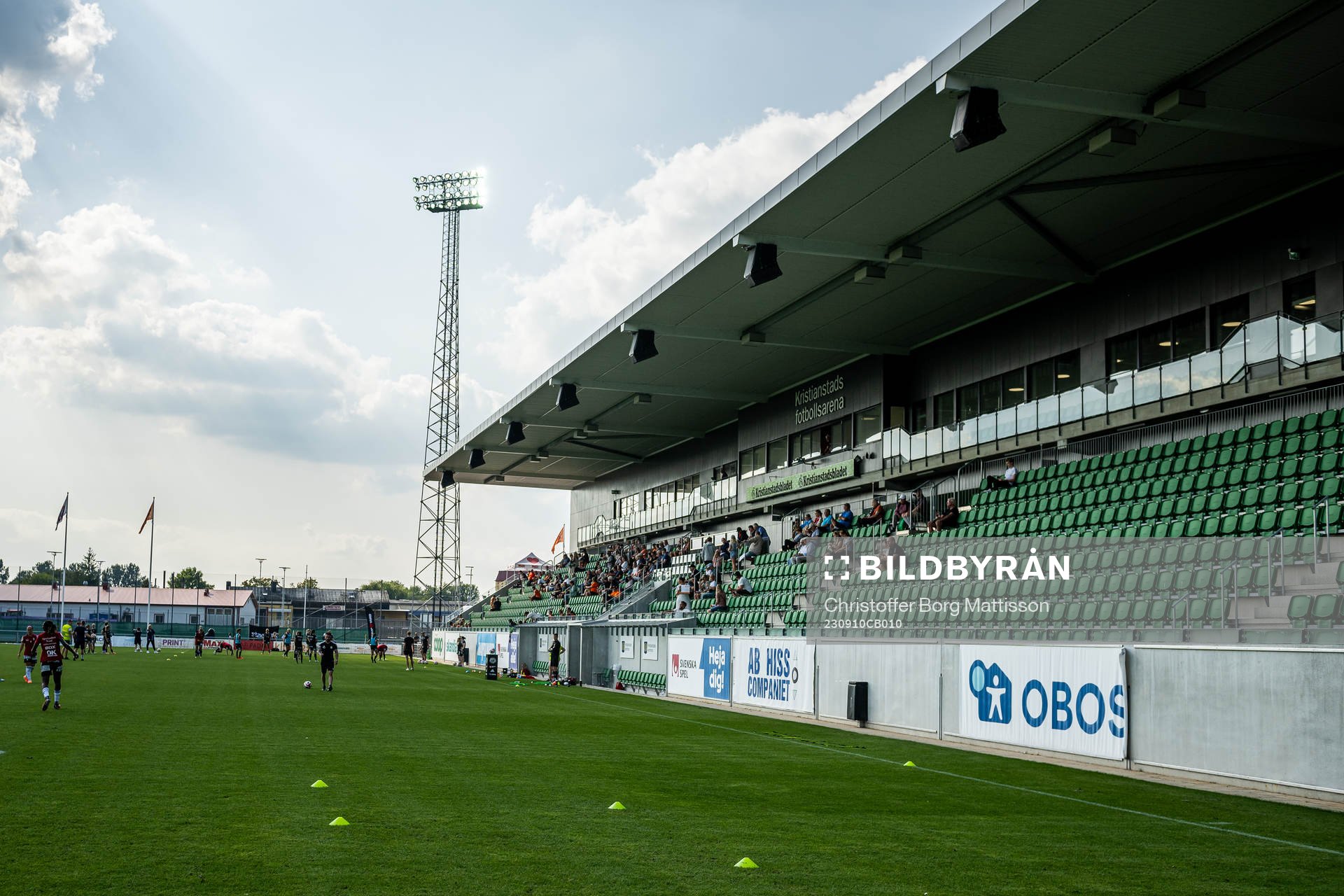 Kristianstad fotbollsarena interiör