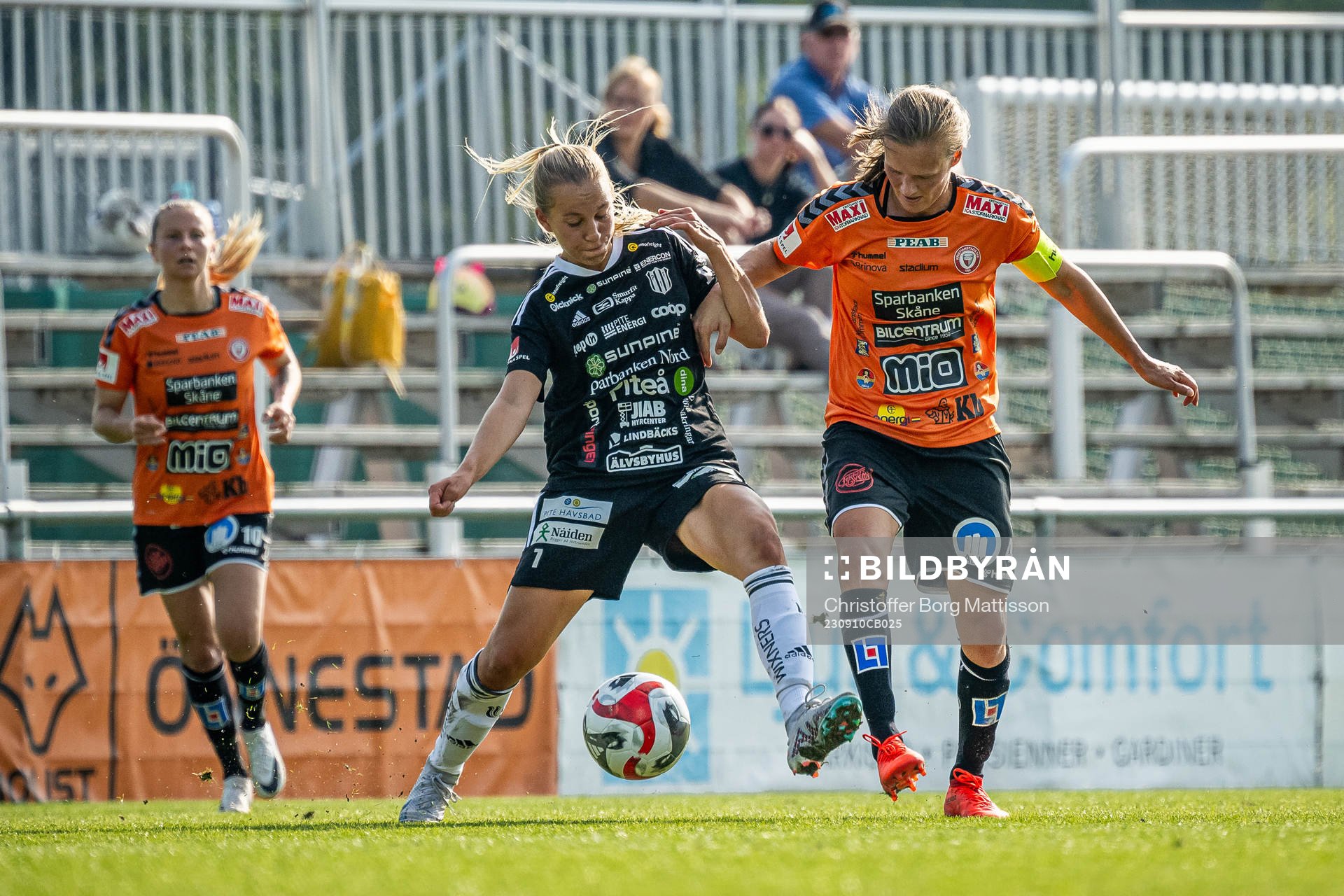 Piteås Sara Eriksson och Kristianstads Michaela Wilhelmina