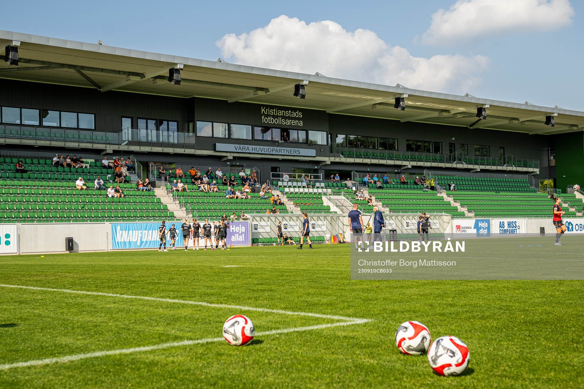 Kristianstad fotbollsarena exteriör