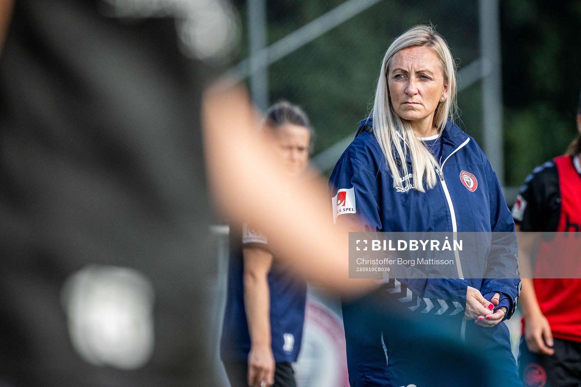Kristianstads tränare Elisabet Gunnarsdottir