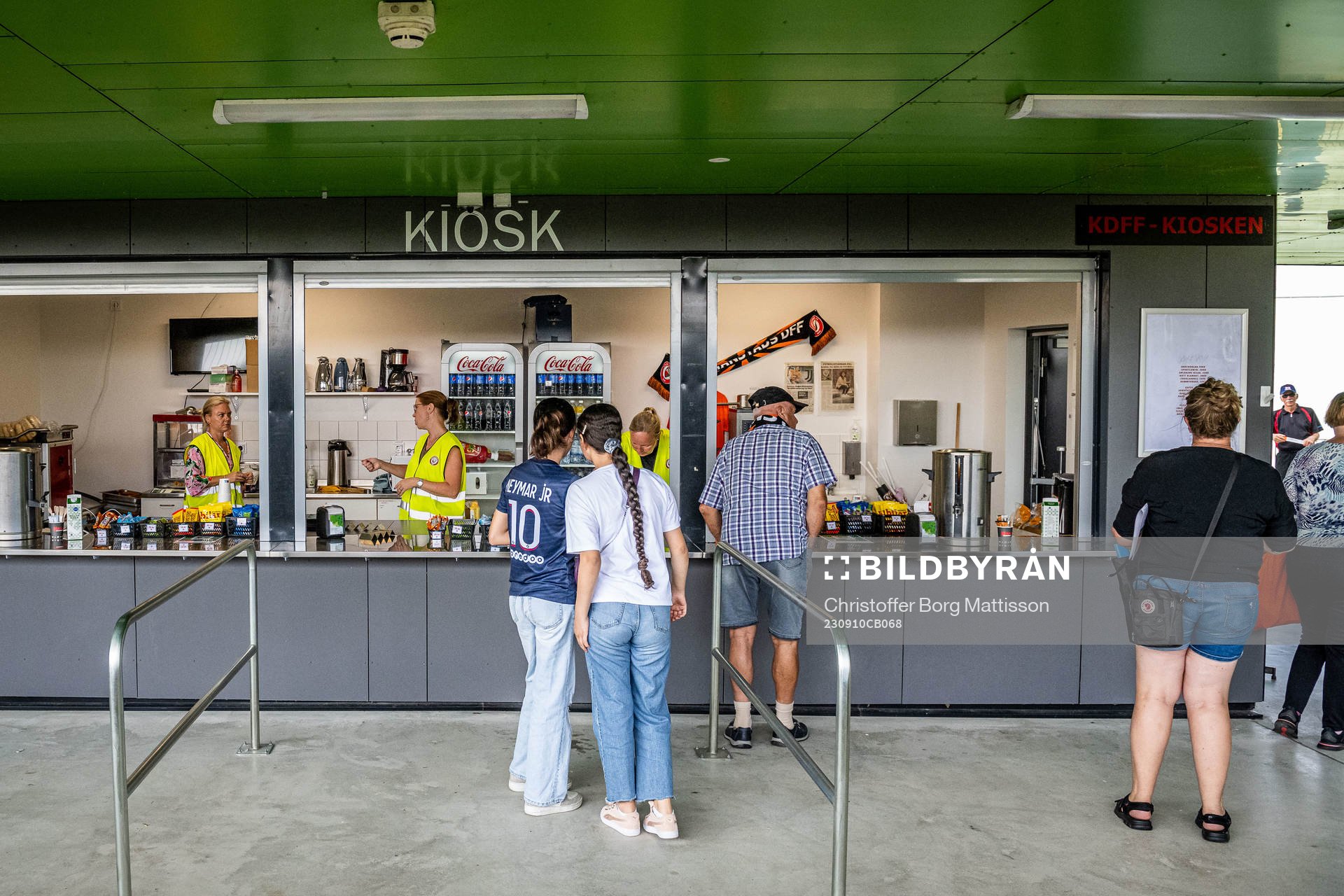 Kristianstad fotbollsarenas kiosk