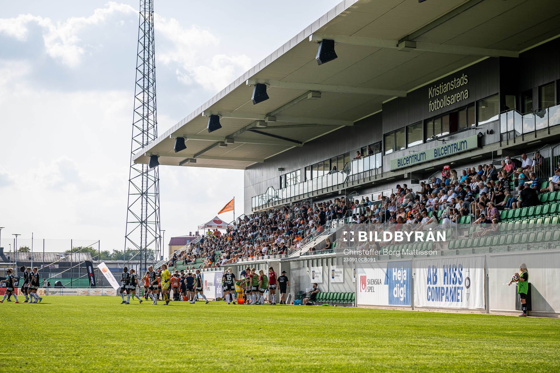 Kristianstad fotbollsarena interiör