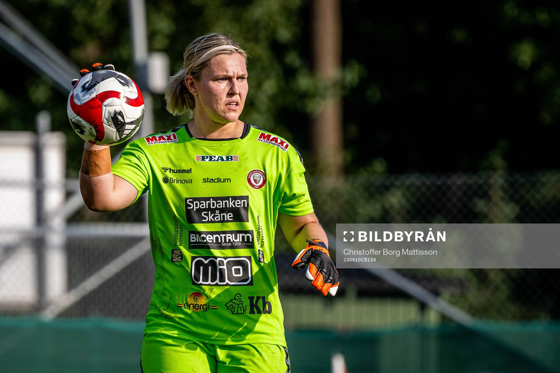 Kristianstads målvakt Moa Olsson