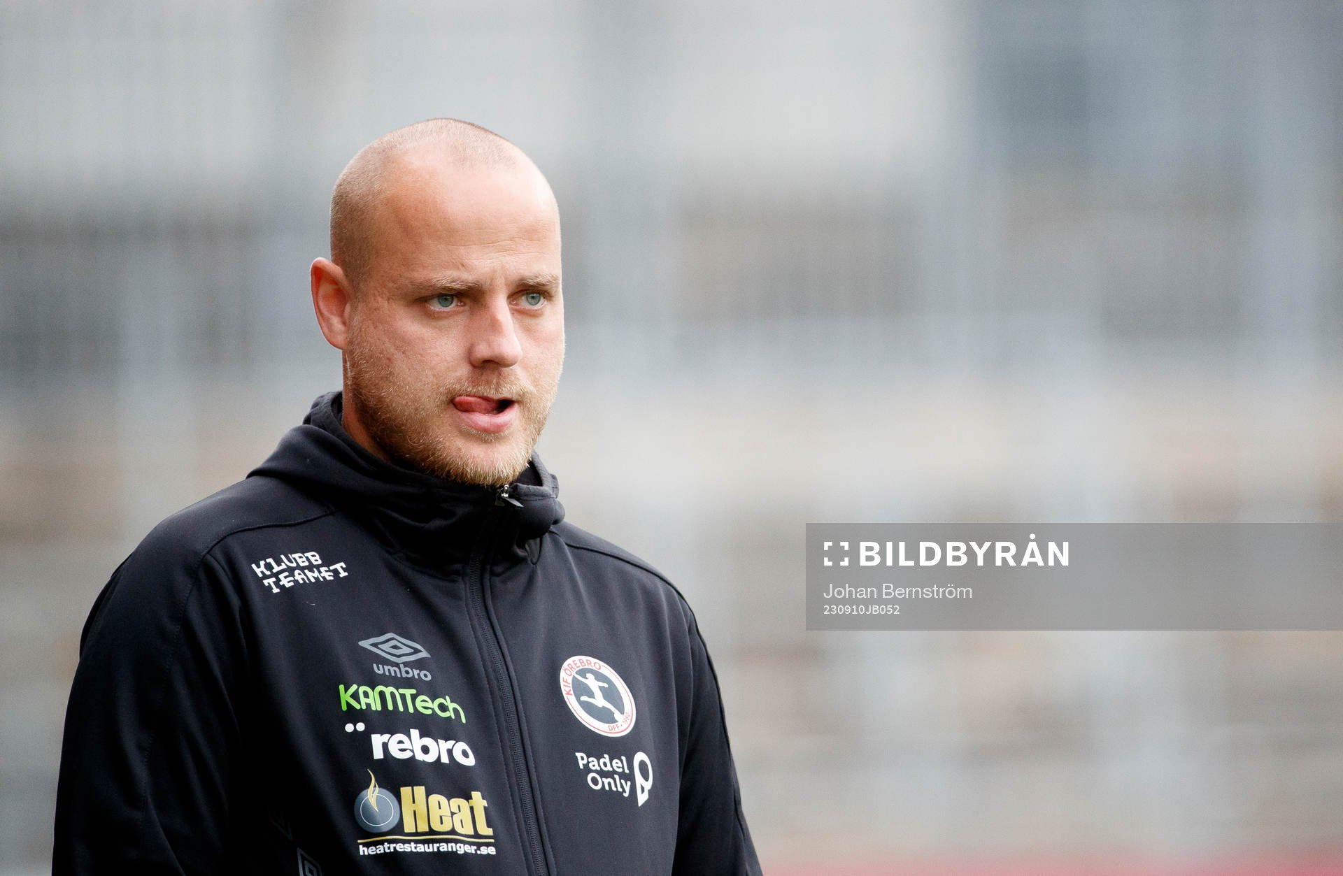 Örebros tränare Rickard Johansson