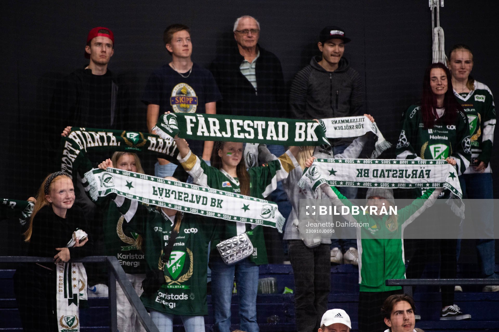 Supporters of Färjestad