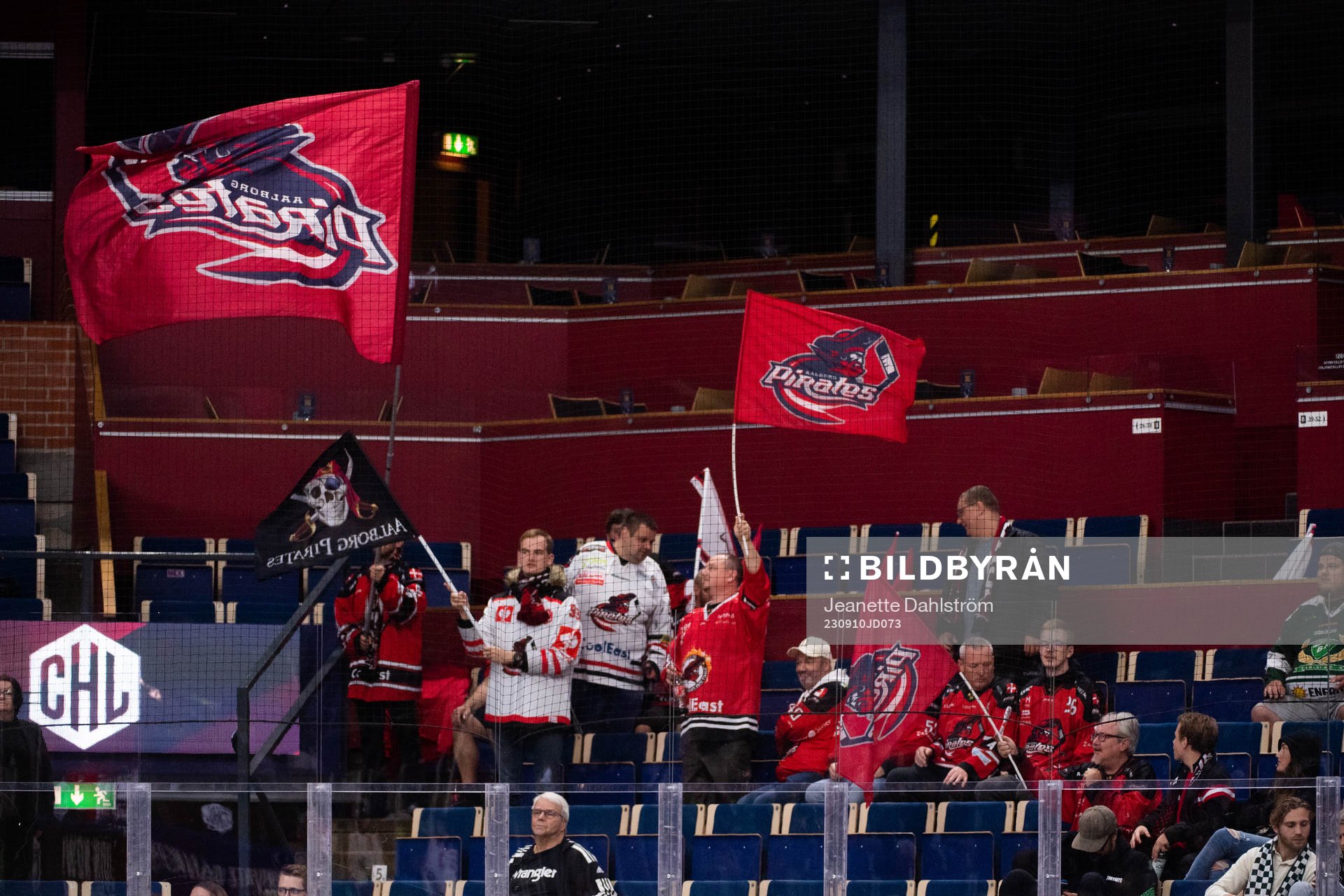 Supporters of of Aalborg Pirates