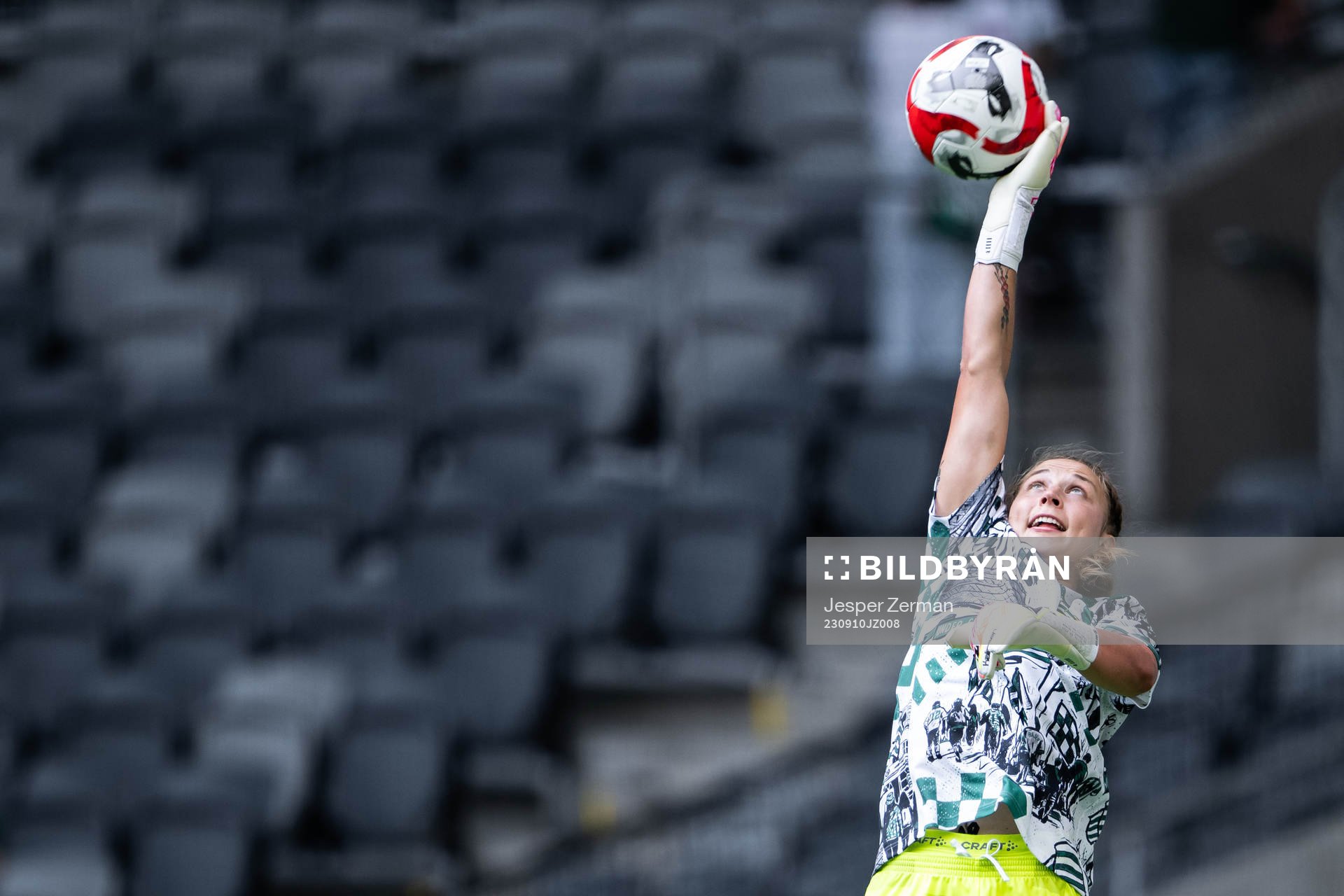 Hammarbys målvakt Anna Tamminen