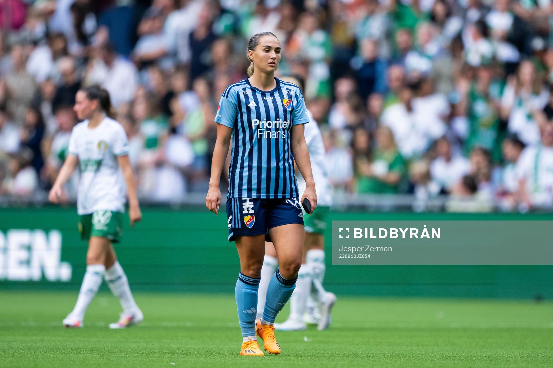 Djurgårdens Alice Bergström deppar