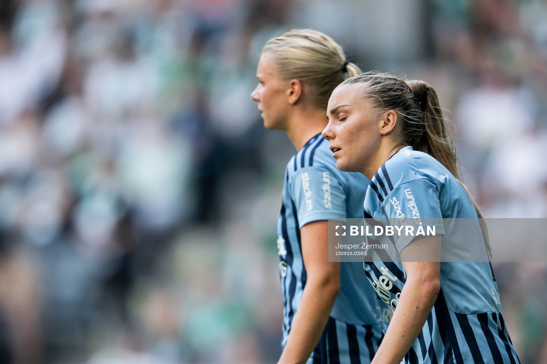 Djurgårdens Ebba Hed deppar
