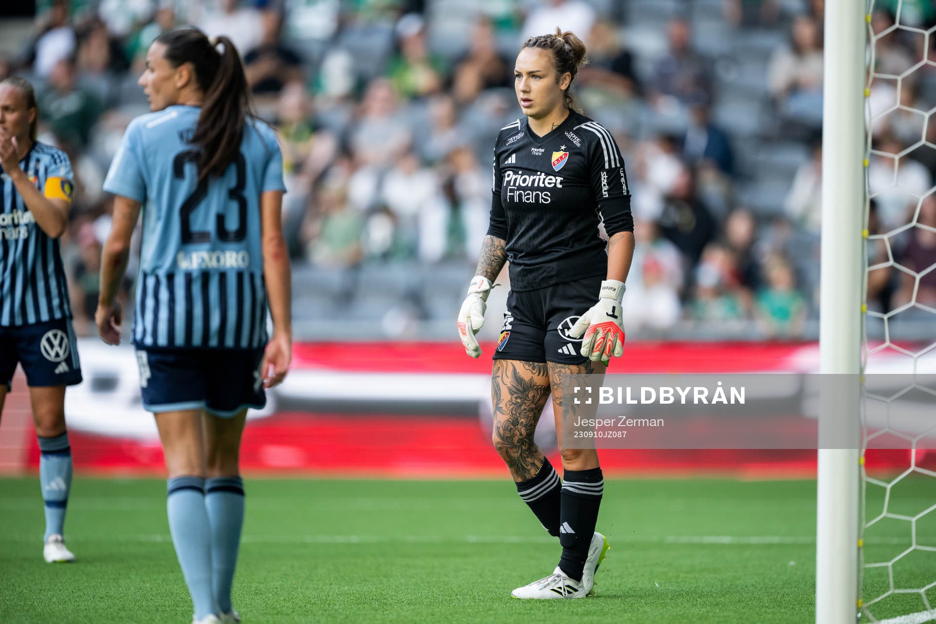 Djurgårdens målvakt Katelin Talbert