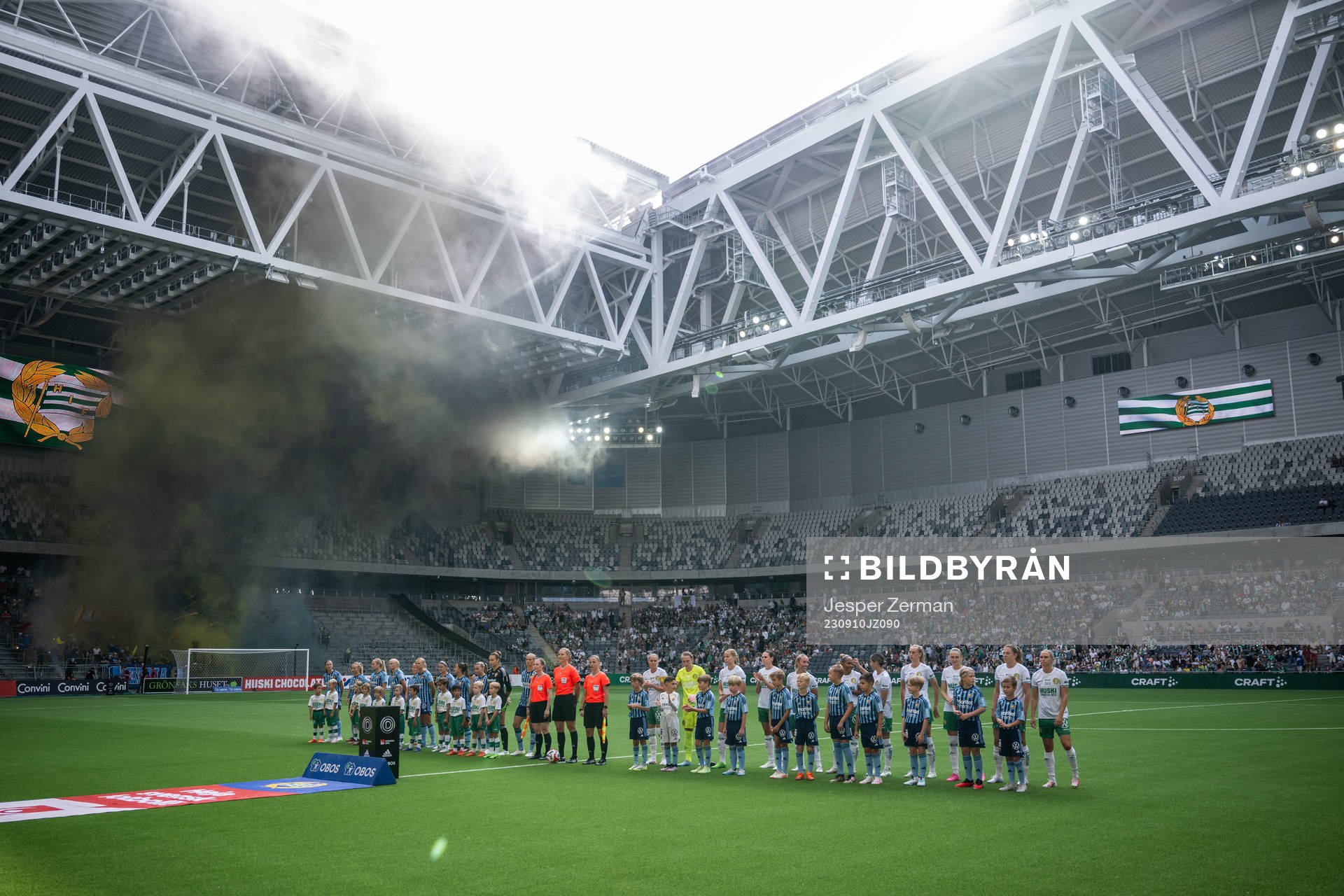 Djurgårdens och Hammarbys spelare