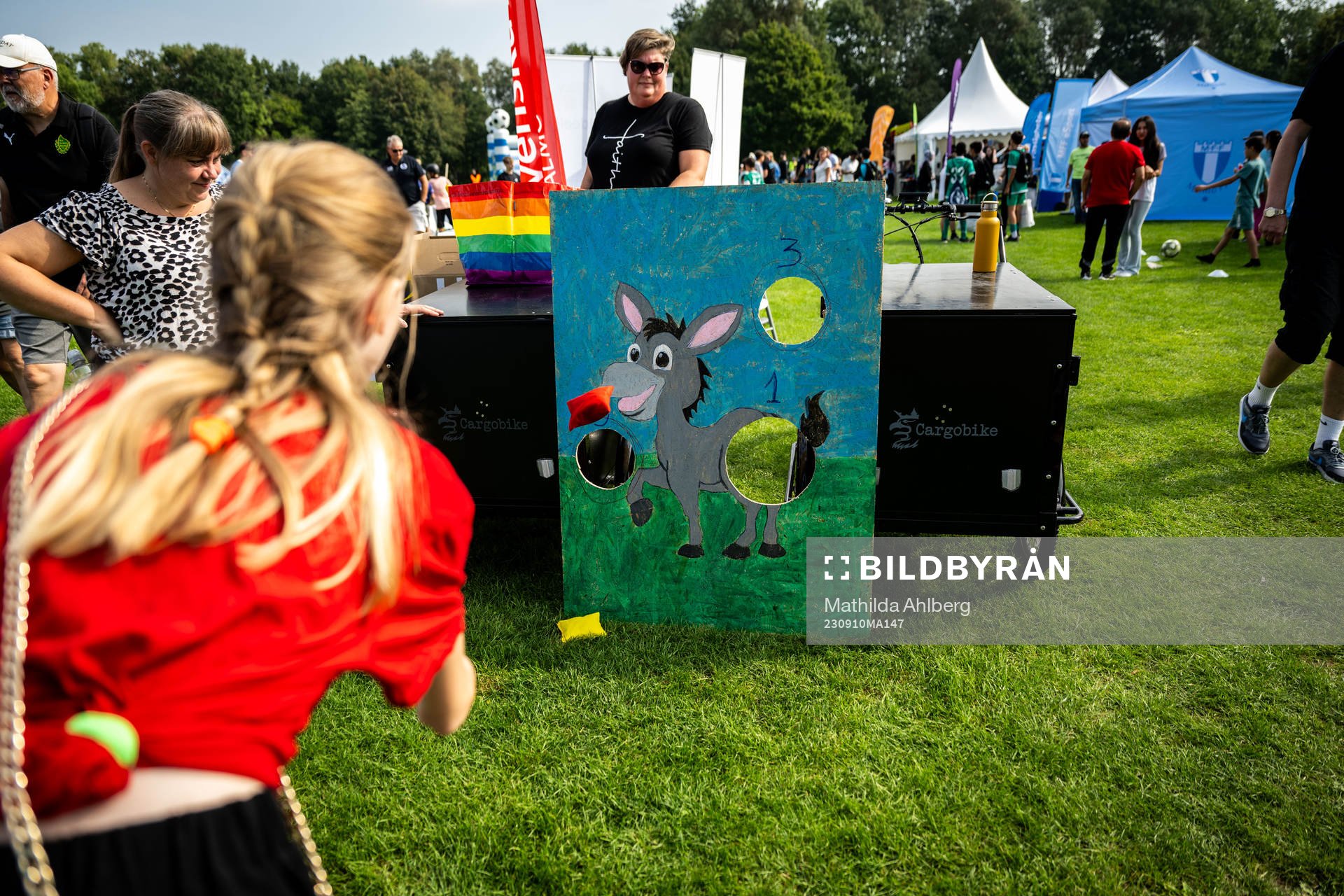 Svenska kyrkan på plats med aktivitet