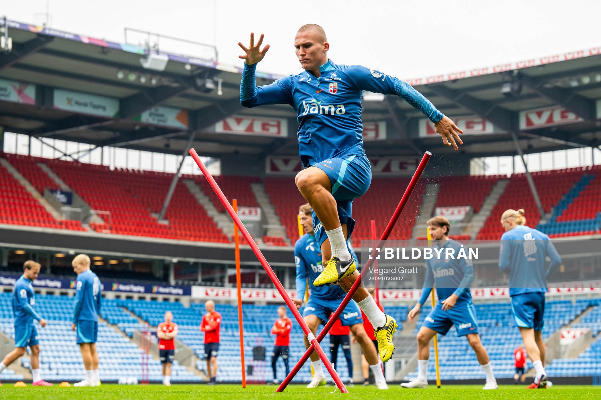 Leo Skiri Østigård of the Norwegian national football team
