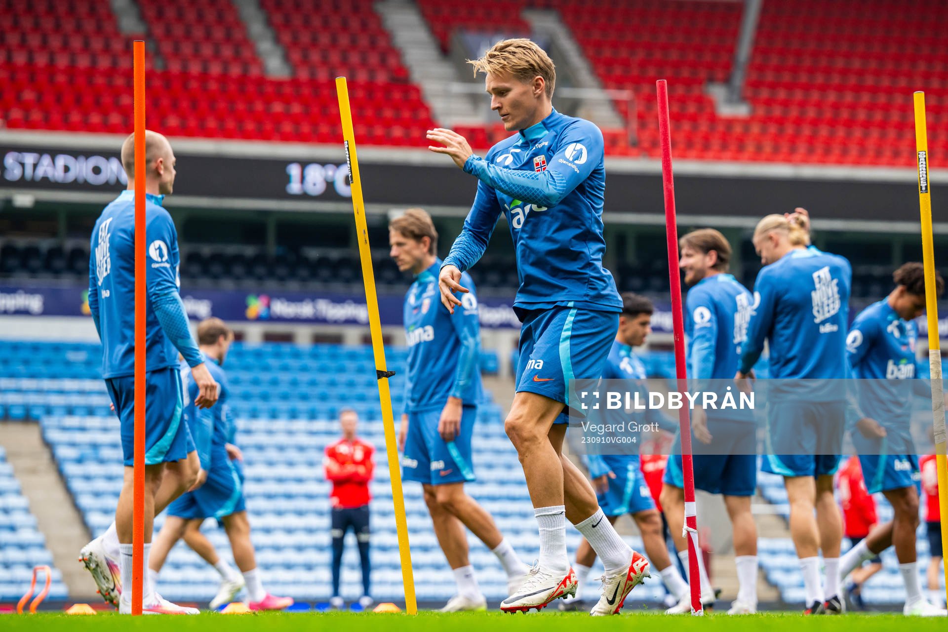Martin Ødegaard of the Norwegian national football team