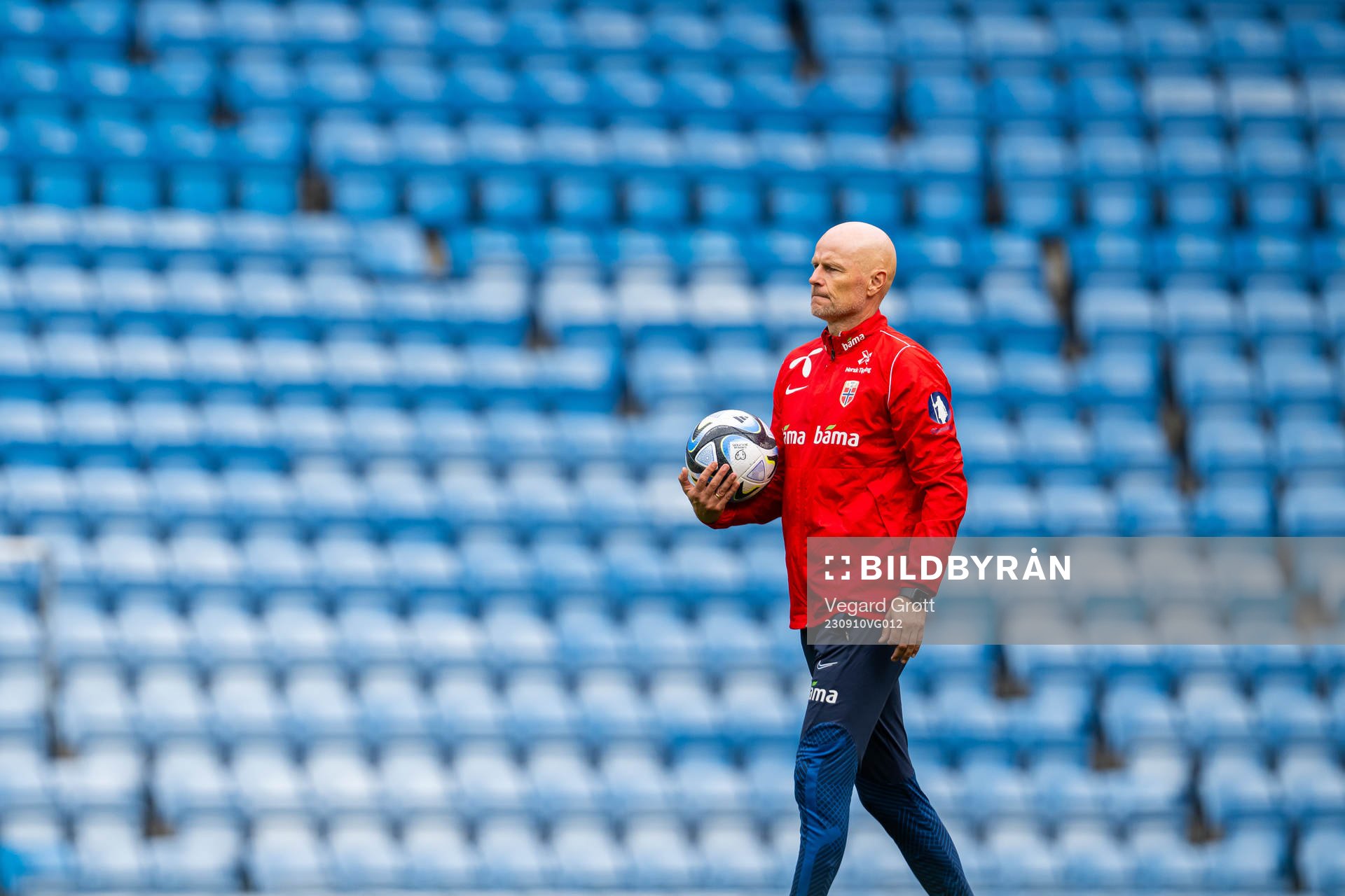 Ståle Solbakken, head coach of the Norwegian national