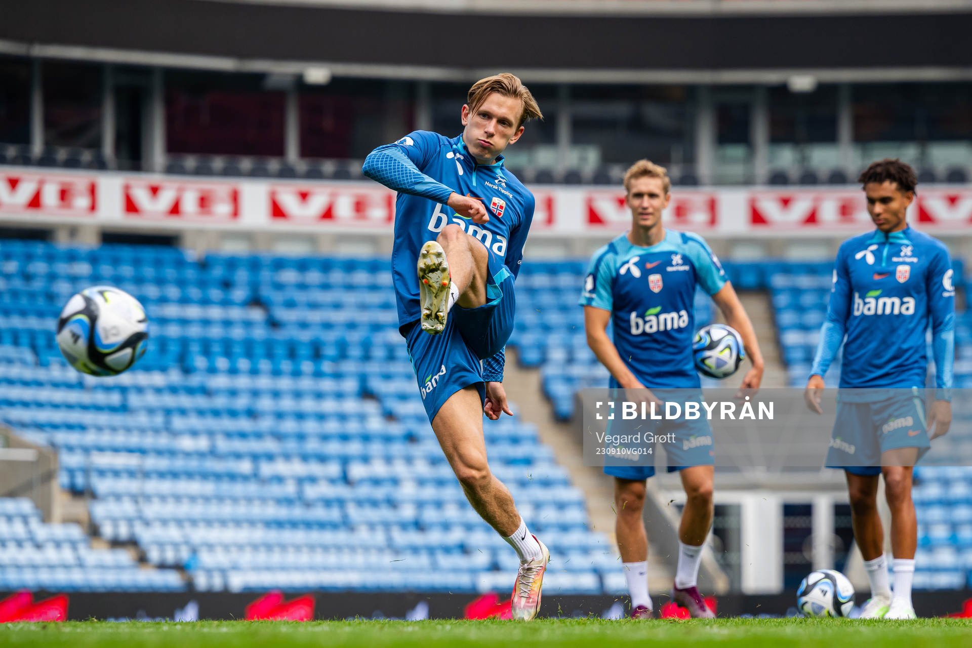 Marcus Holmgren Pedersen of the Norwegian national football