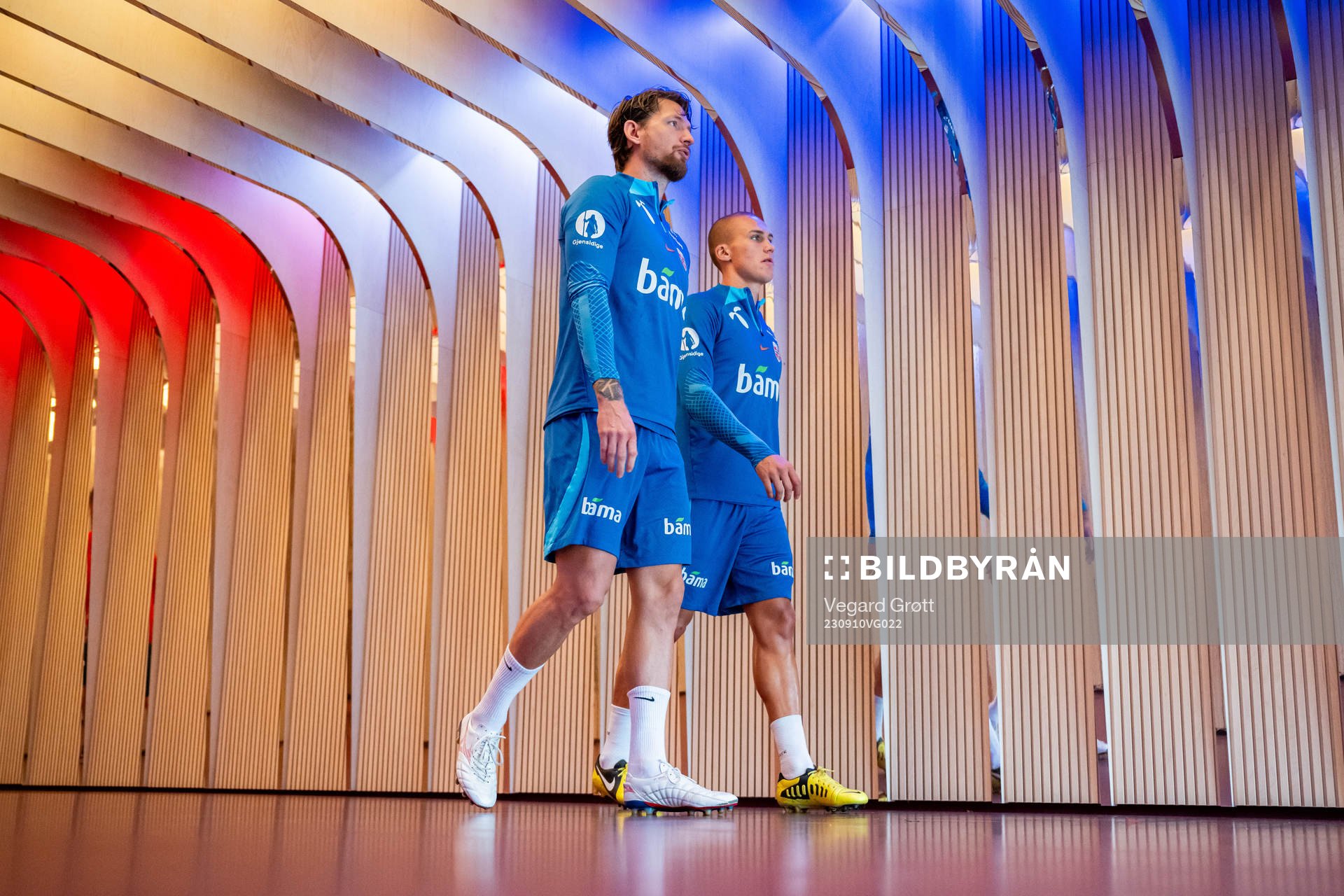 Stefan Strandberg and Leo Skiri Østigård of the Norwegian