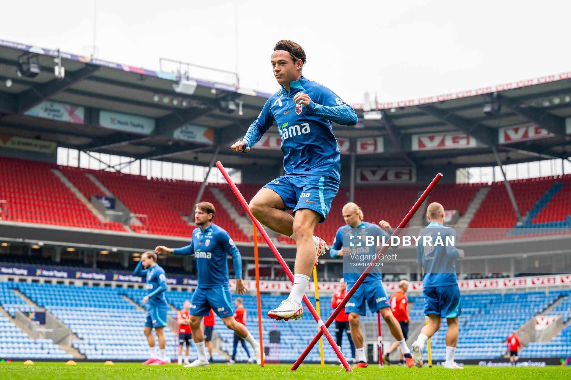 Patrick Berg of the Norwegian national football team