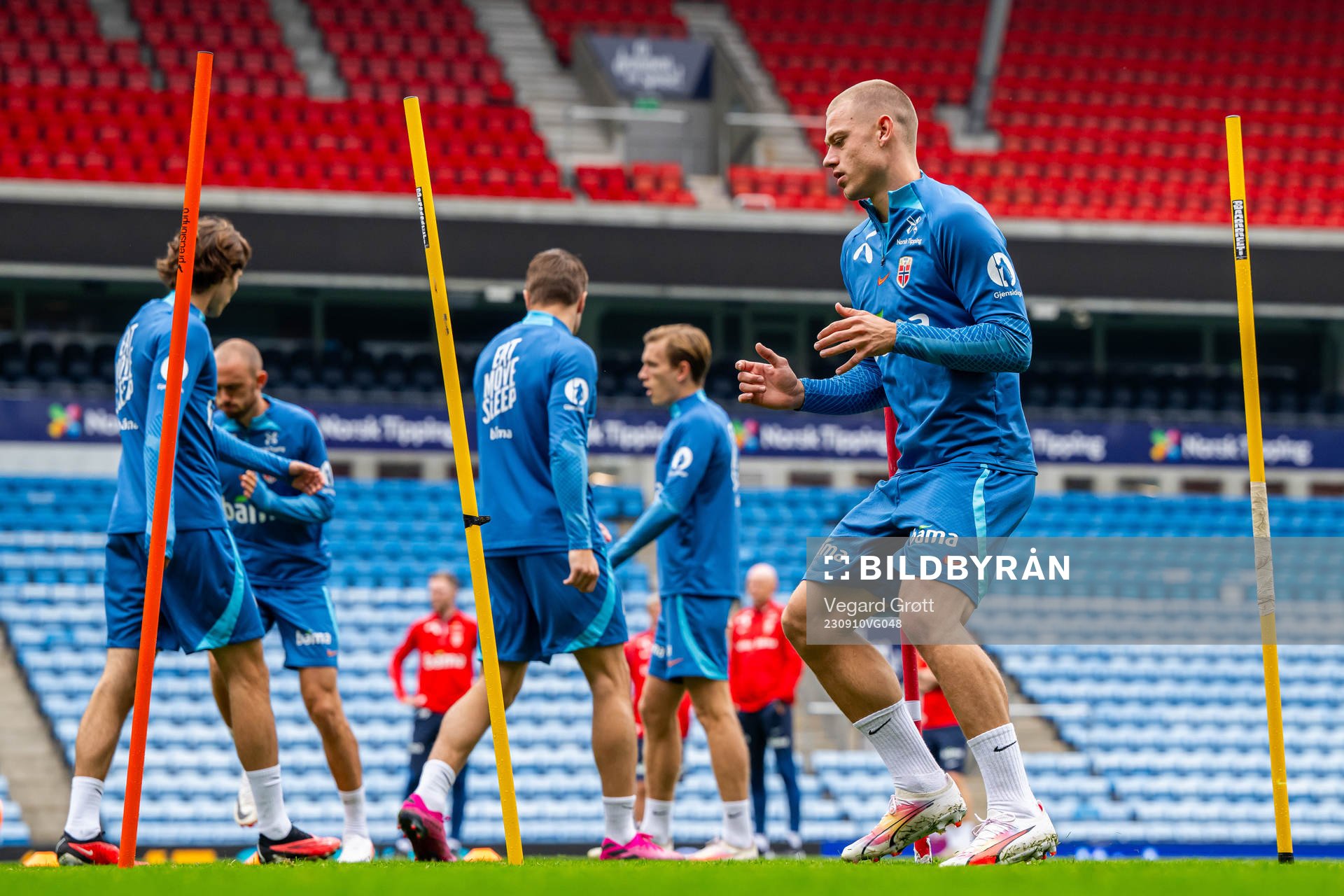 Julian Ryerson of the Norwegian national football team