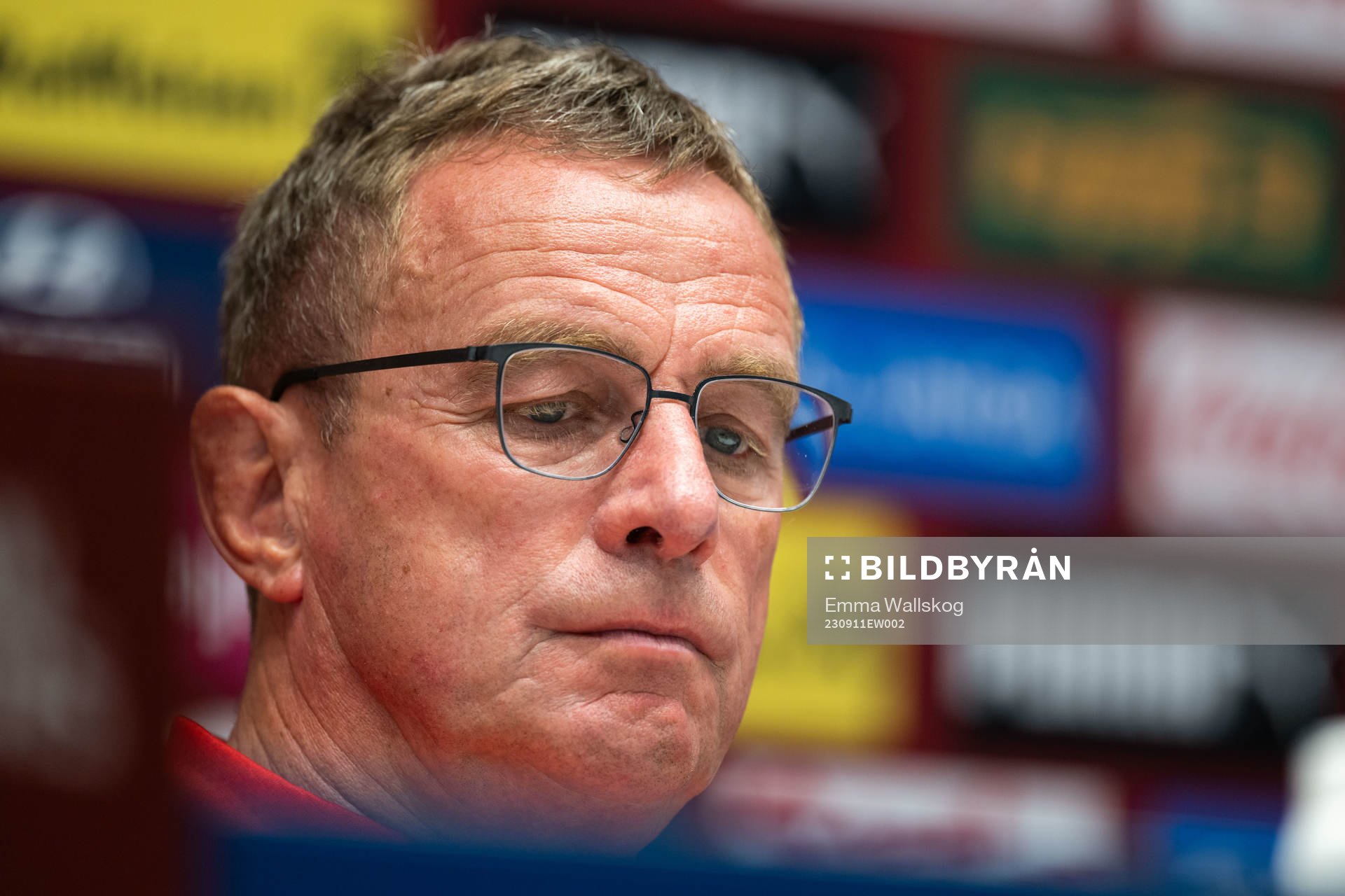 Ralf Rangnick, head coach of the Austrian national football