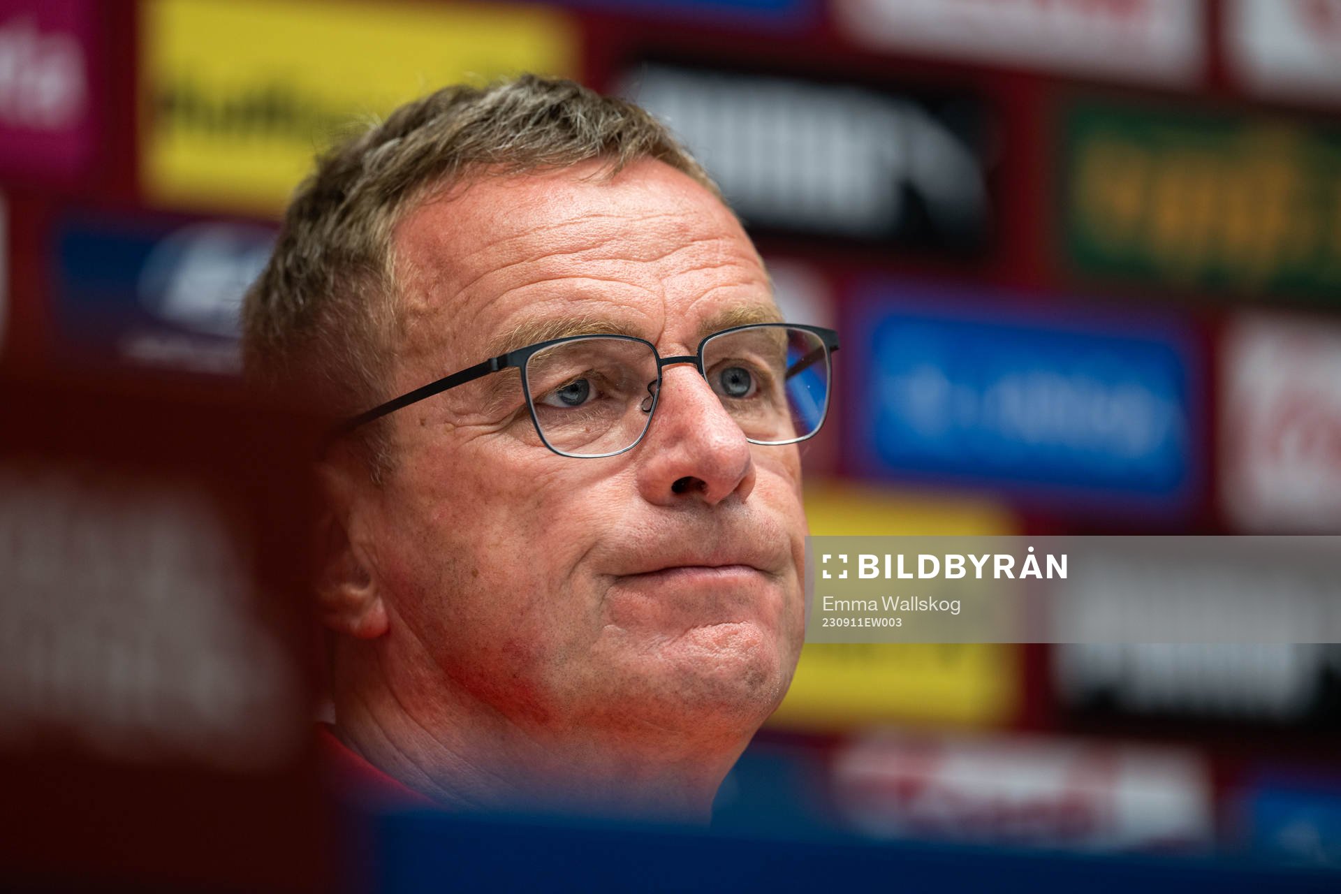 Ralf Rangnick, head coach of the Austrian national football