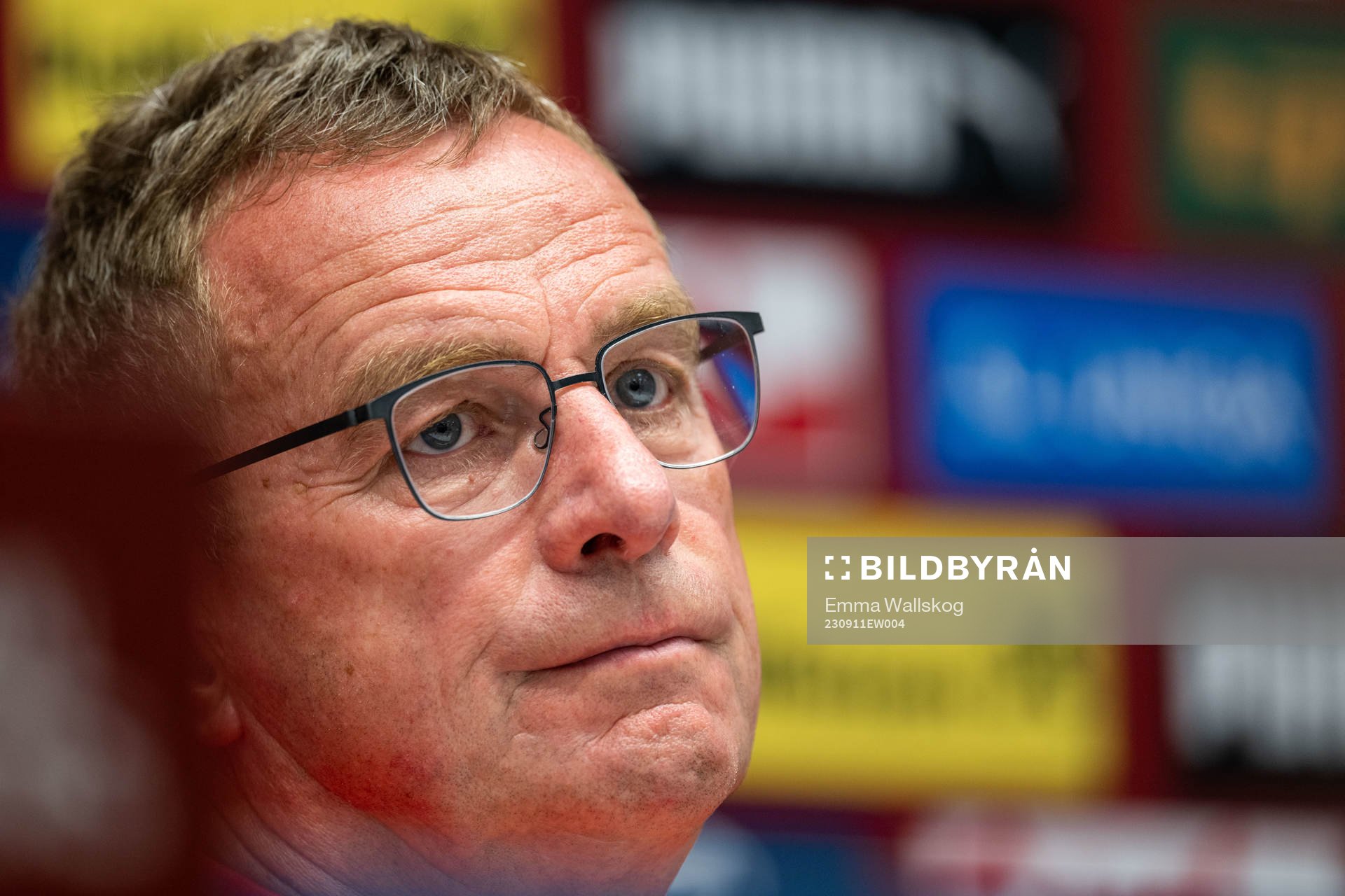 Ralf Rangnick, head coach of the Austrian national football