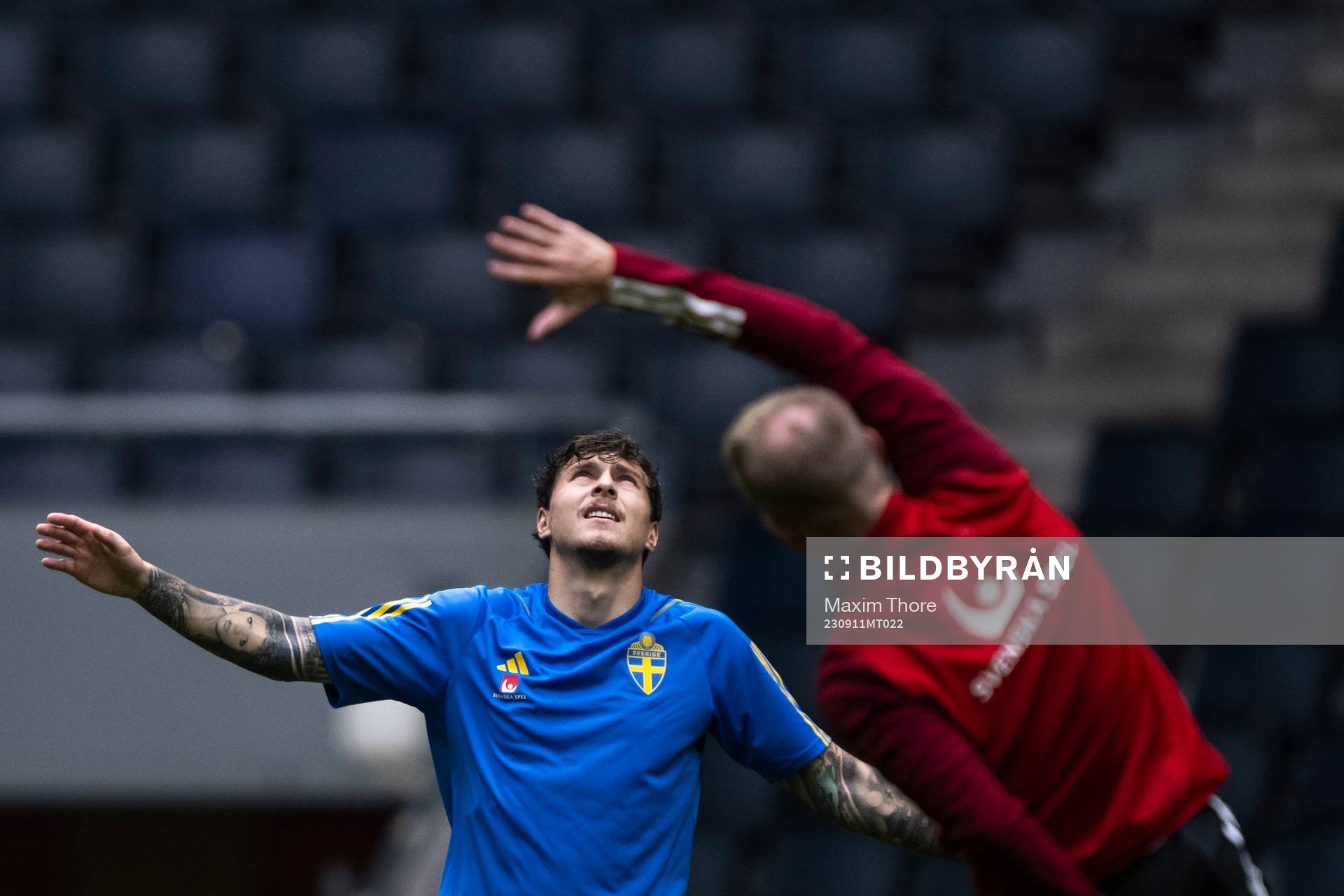 Victor Nilsson Lindelöf of the Swedish national football