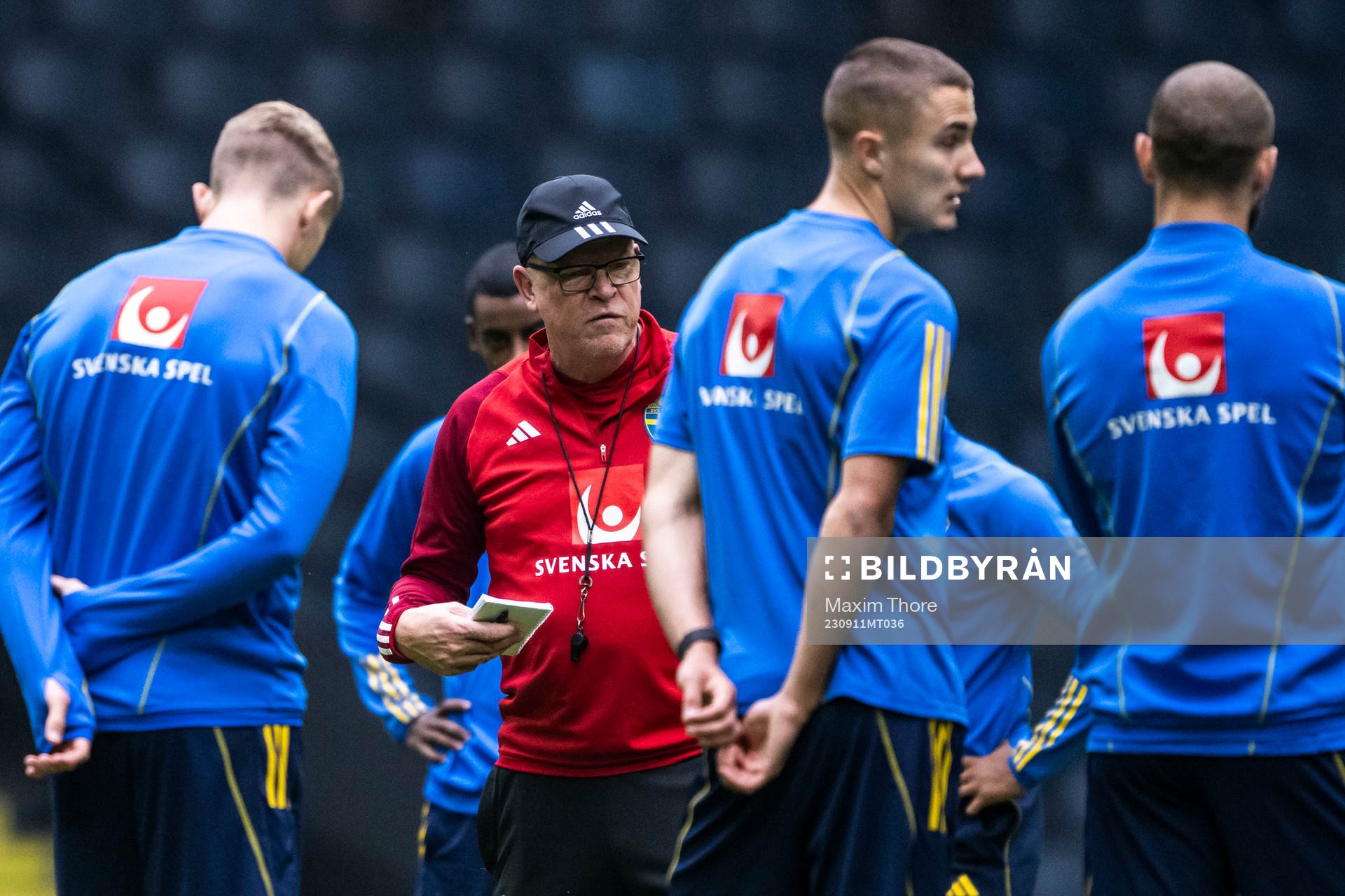 Head coach Janne Andersson of the Swedish national football
