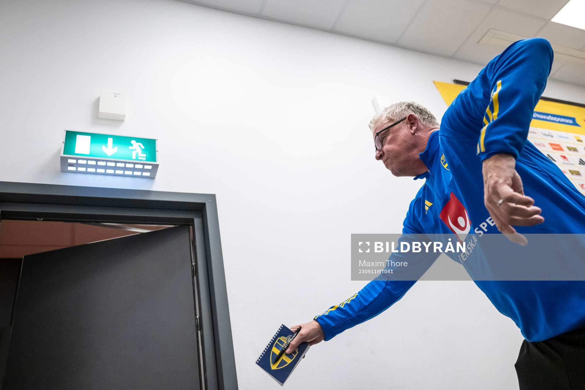 Head coach Janne Andersson of the Swedish national football