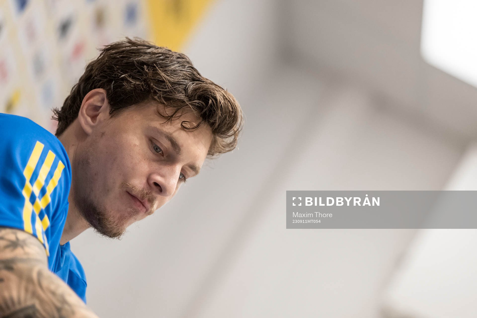 Victor Nilsson Lindelöf of the Swedish national football