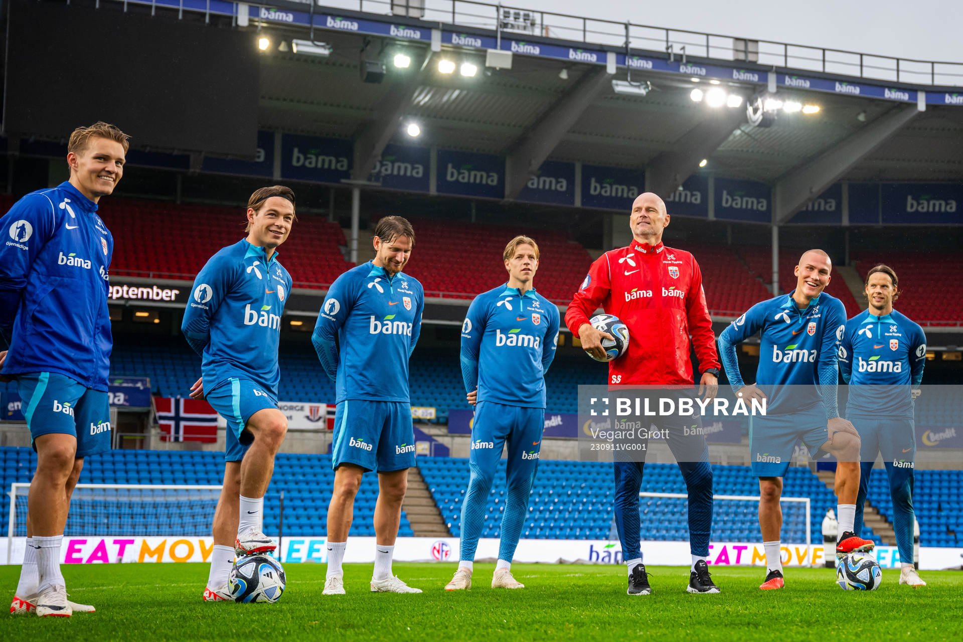 Ståle Solbakken, head coach of the Norwegian national