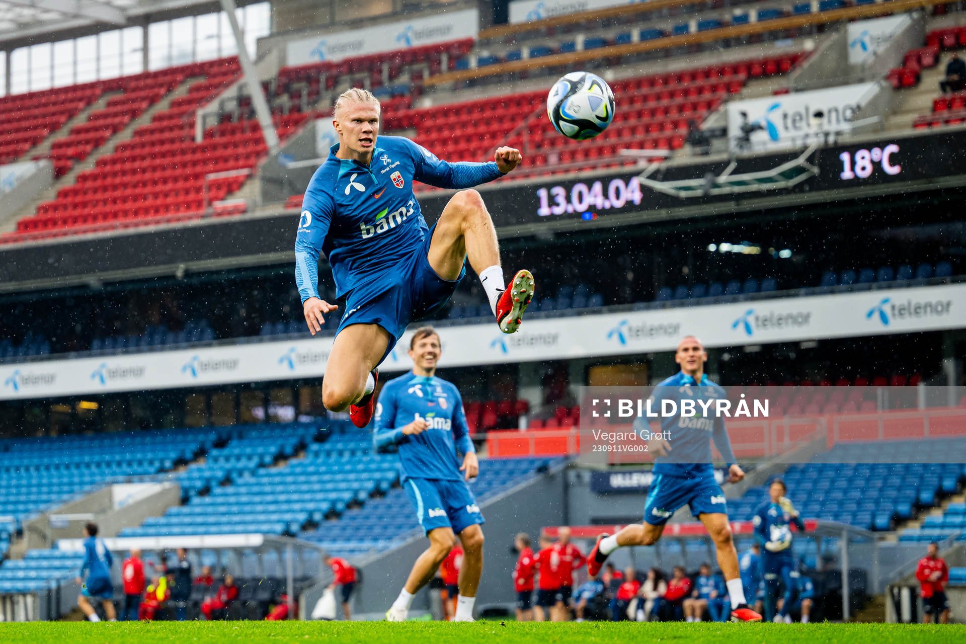 Erling Braut Haaland of the Norwegian national football team