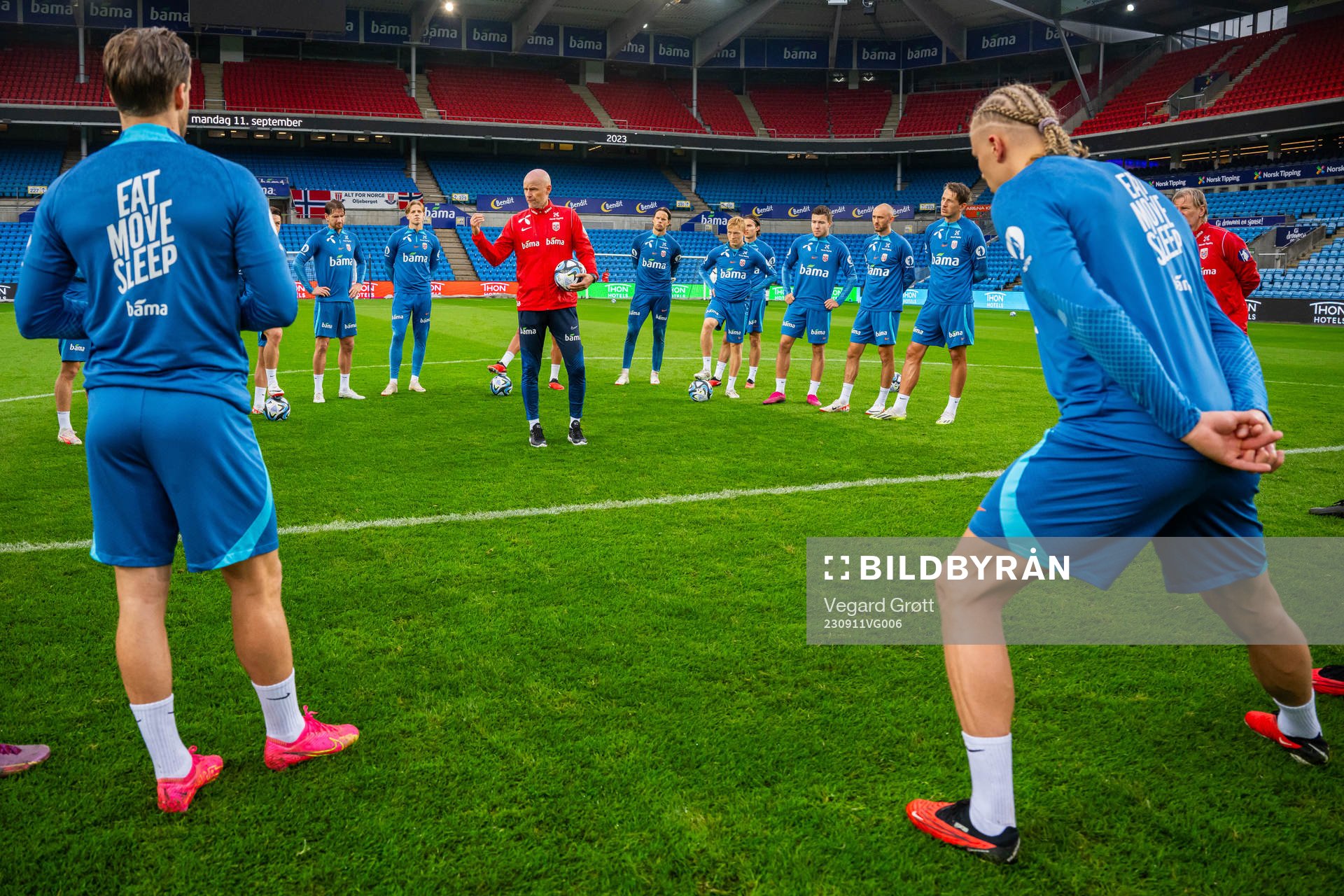 Ståle Solbakken, head coach of the Norwegian national
