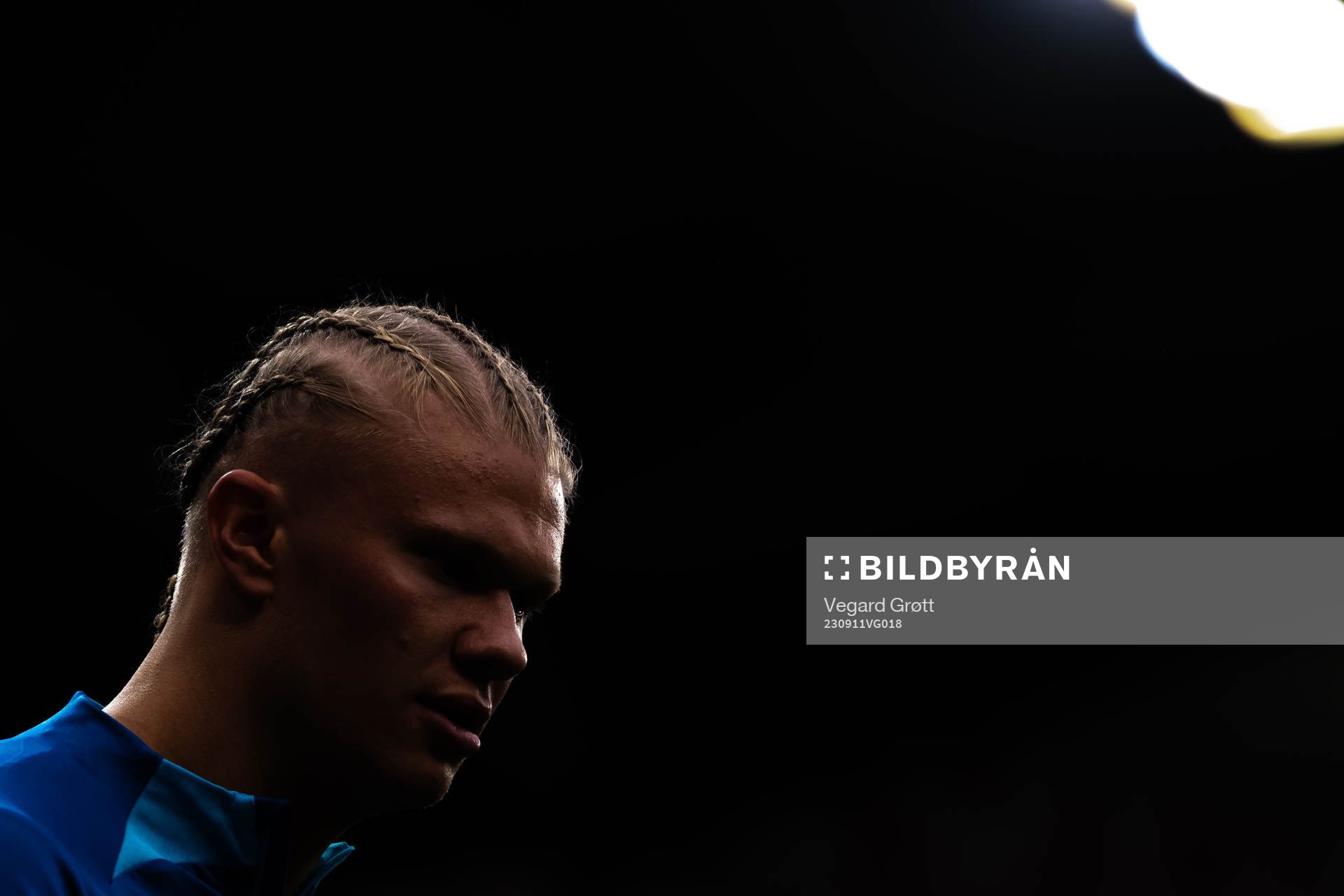 Erling Braut Haaland of the Norwegian national football team