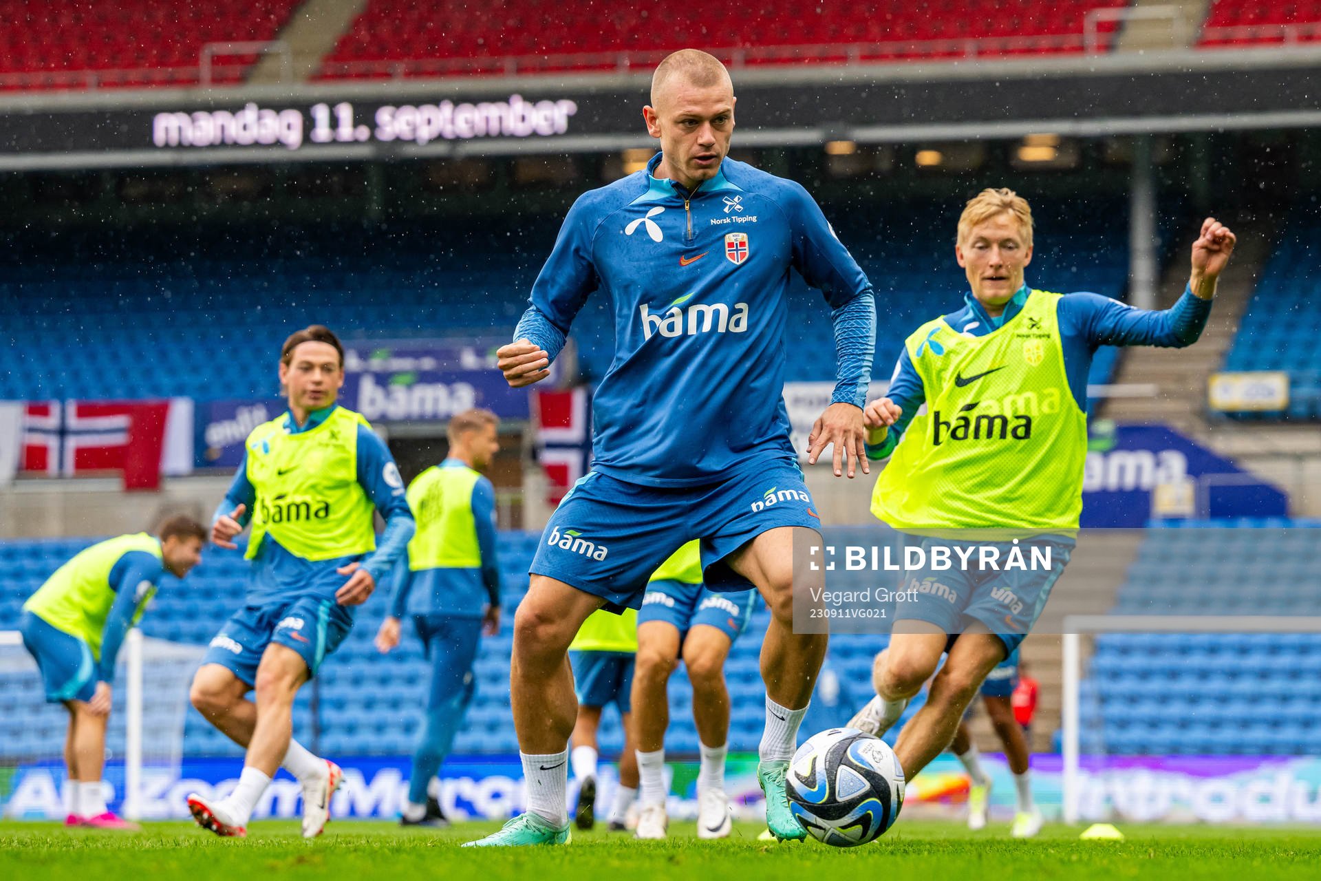 Julian Ryerson of the Norwegian national football team