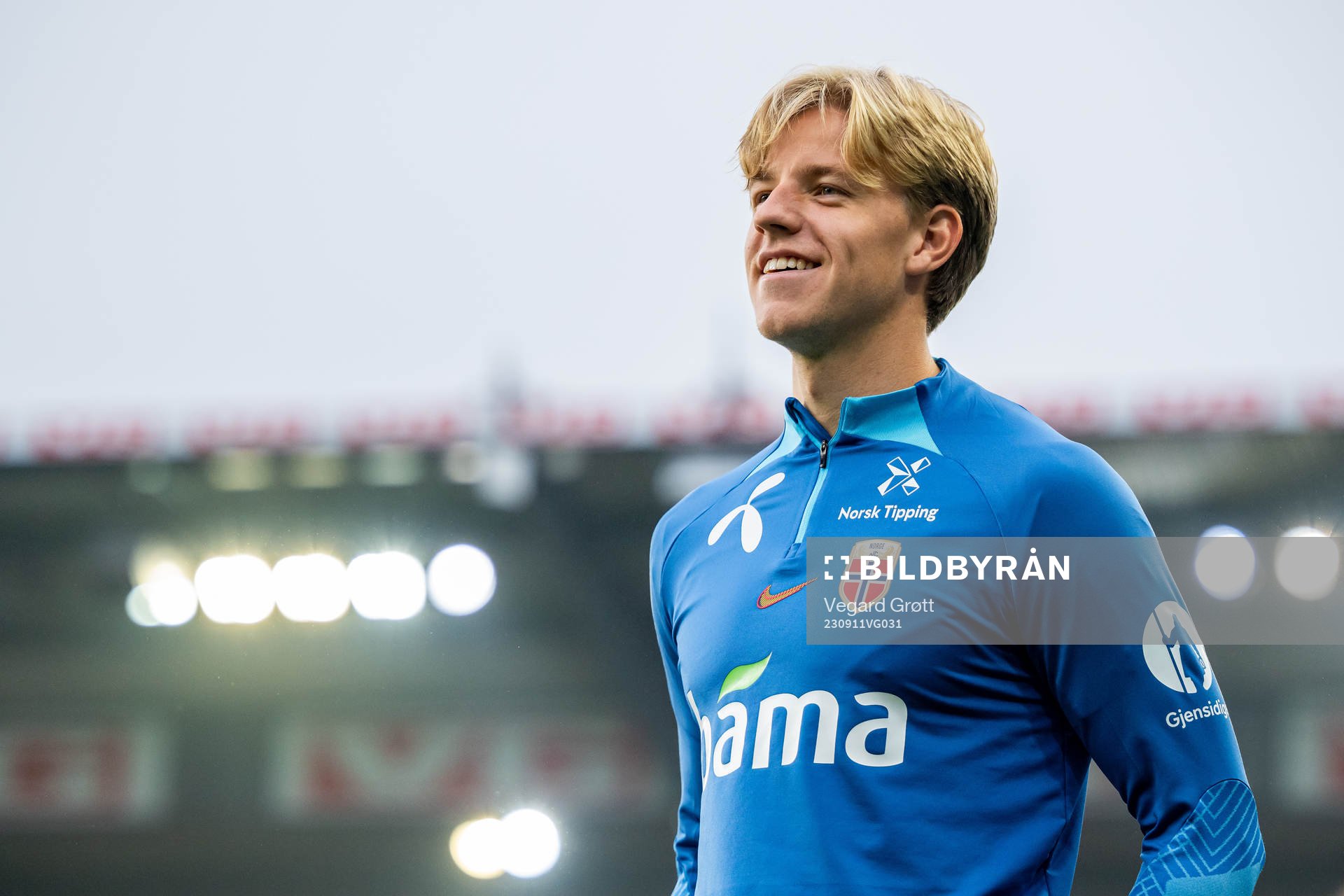 Jesper Daland of the Norwegian national football team