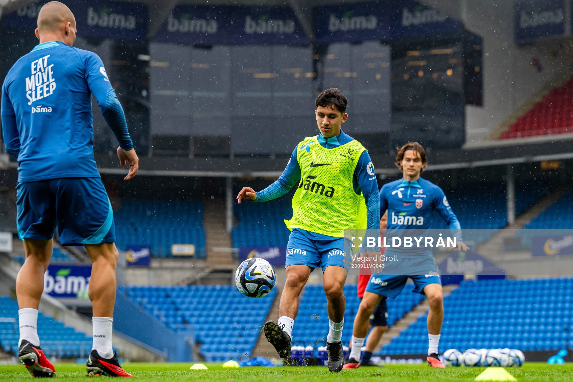 Osame Sahraoui of the Norwegian national football team