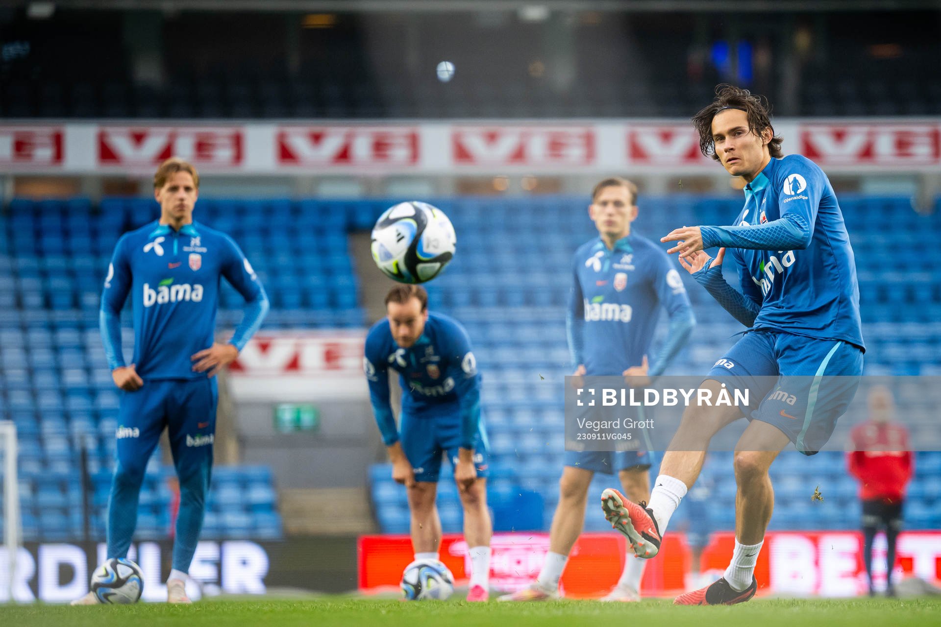 Markus Solbakken of the Norwegian national football team