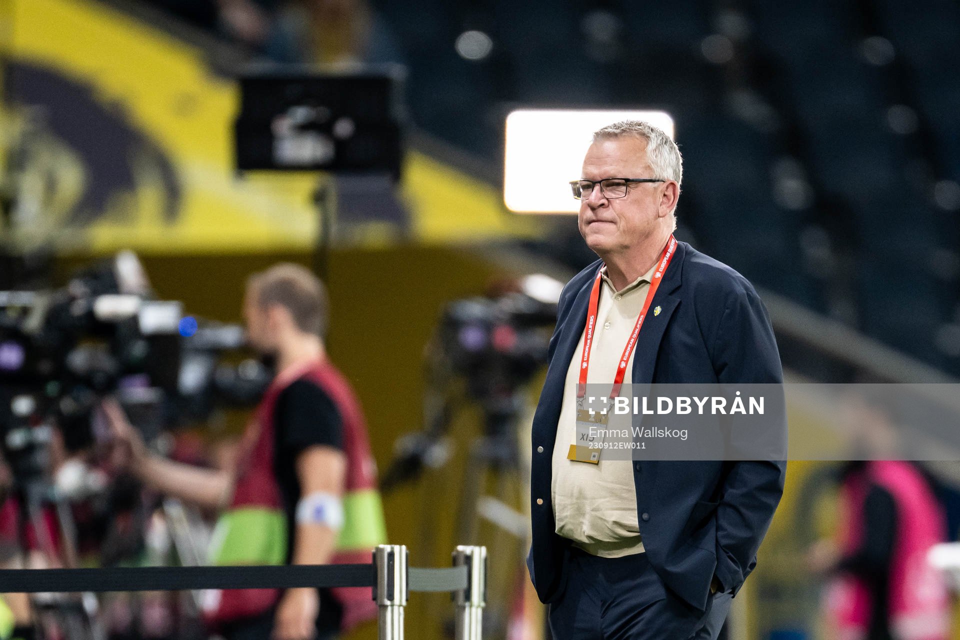Head coach Janne Andersson of Sweden