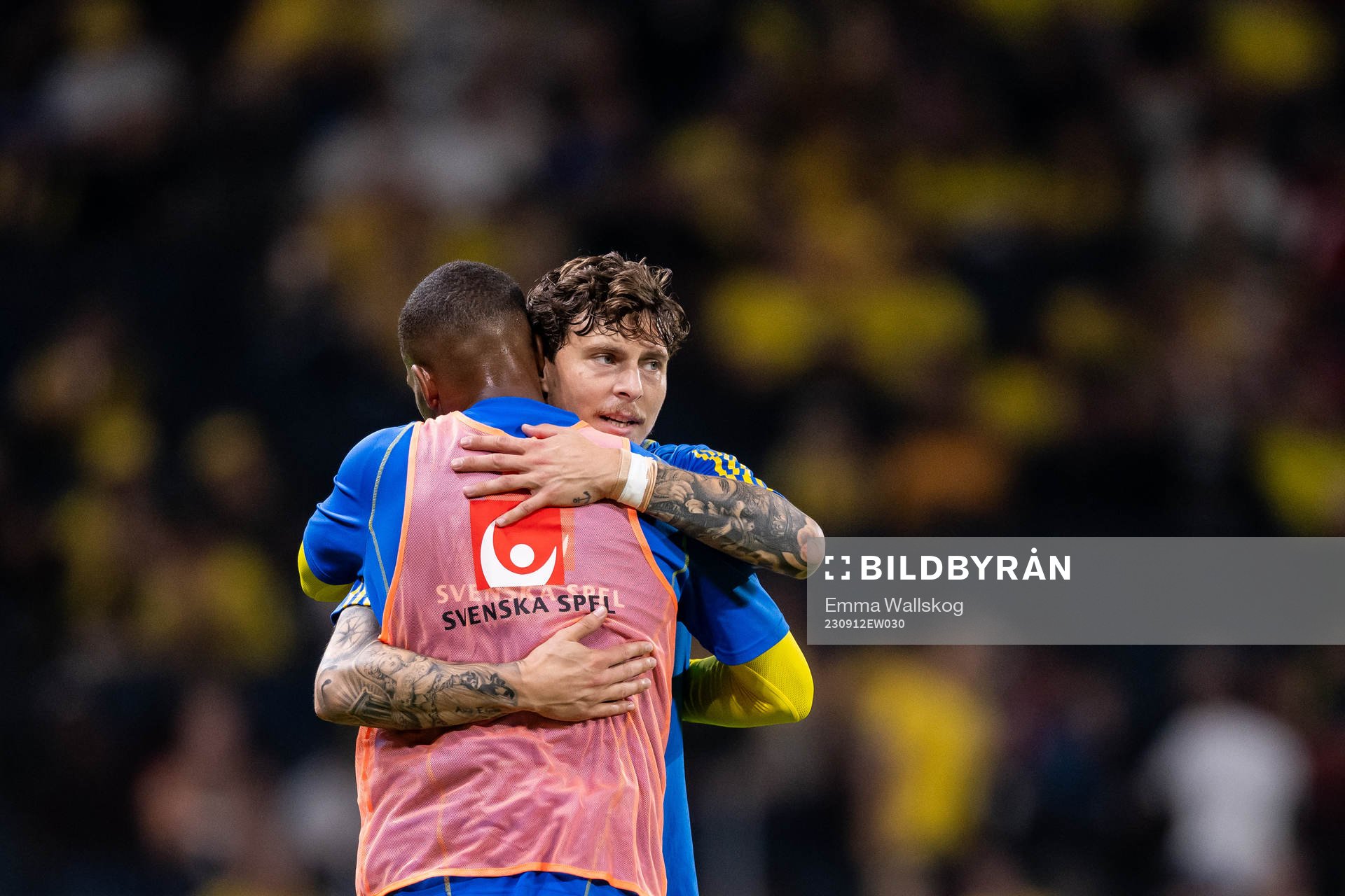 Victor Nilsson Lindelöf and Isak Hien of Sweden