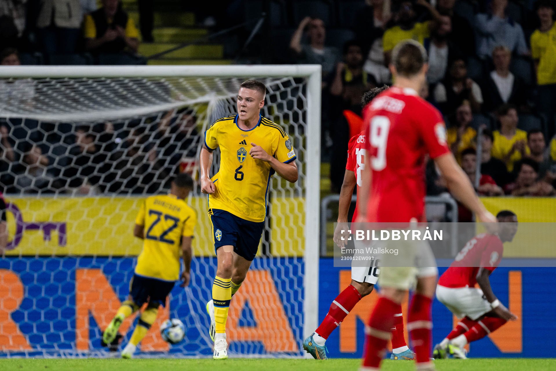Emil Holm of Sweden