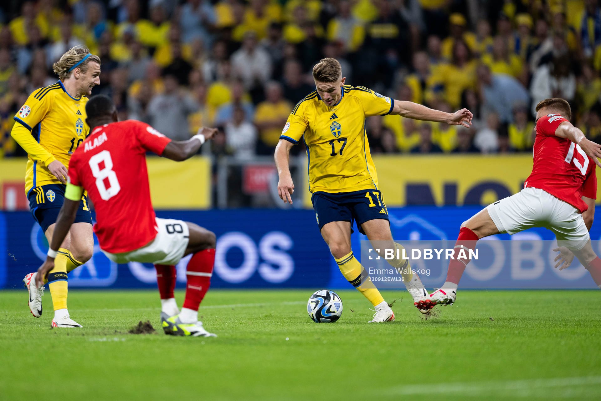 Viktor Gyökeres of Sweden