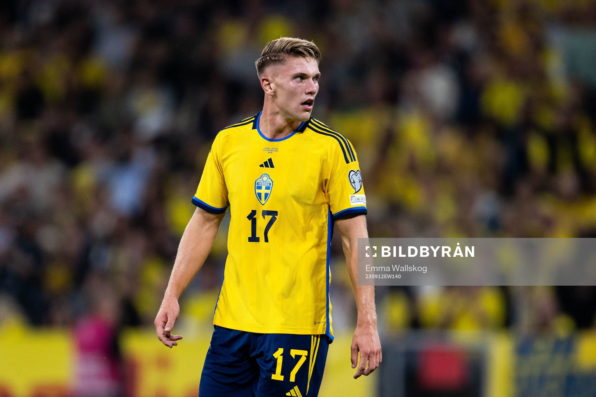 Viktor Gyökeres of Sweden